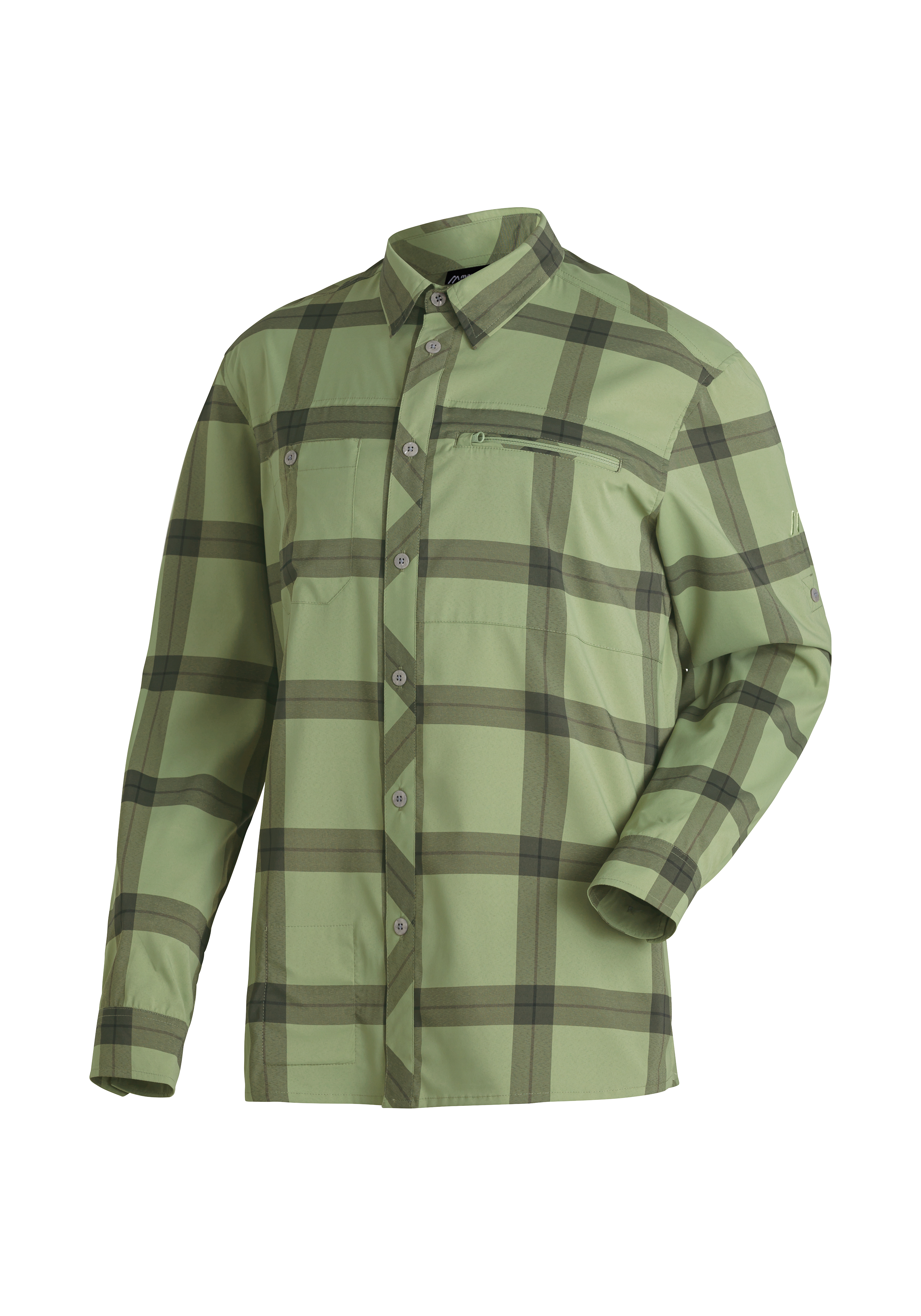 Hemd, Plaid, Langärmlig, Karo, Button-Front