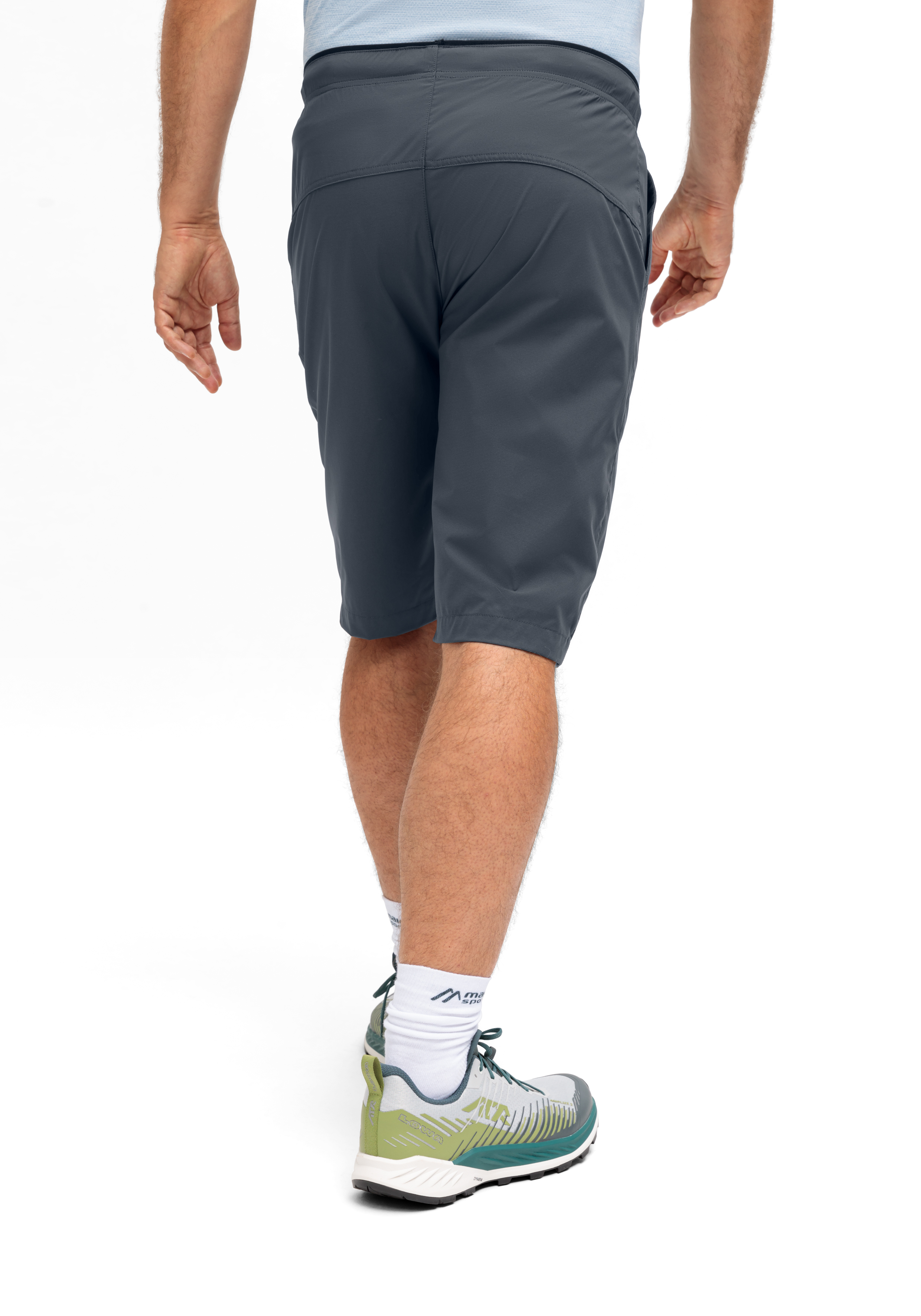 Hose, Shorts, Laufshorts, Reißverschlusslos, Material?, grau