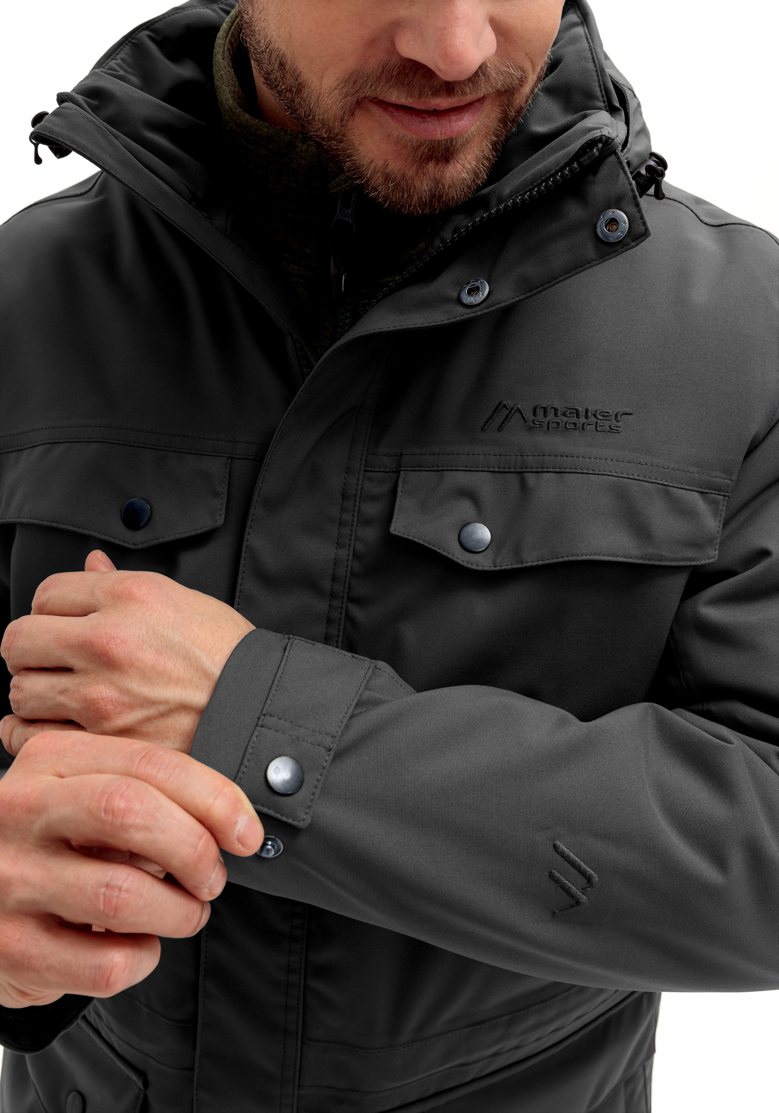 Mantel, Jacke, Finger, Hand, Person