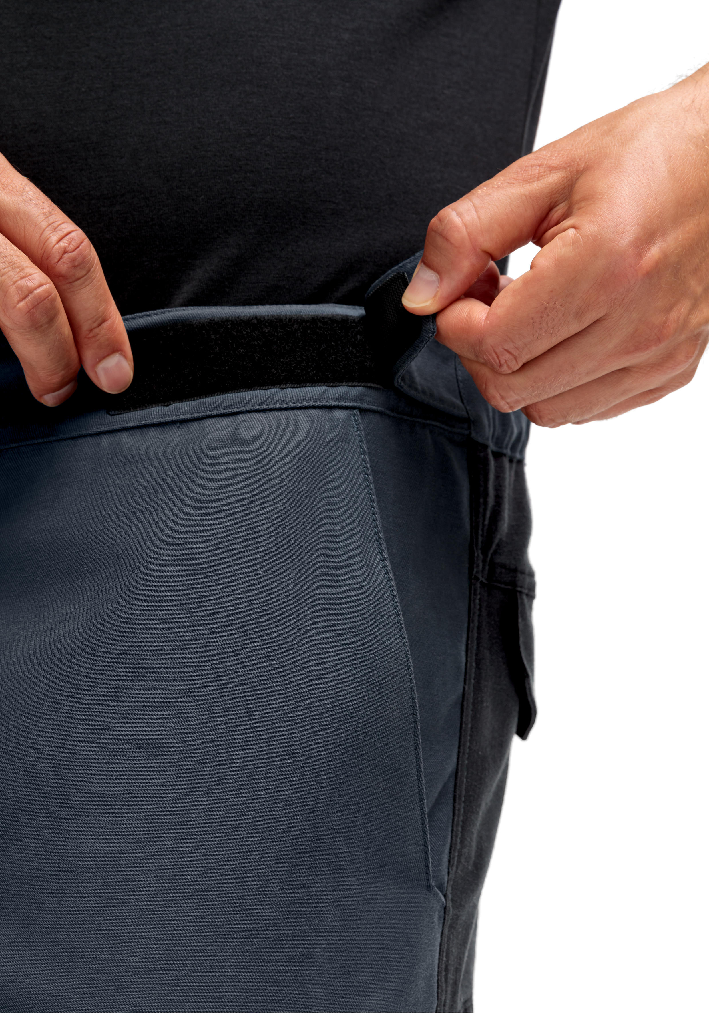 Bundelatz, verstellbar, Hose, Tasche, dunkelblau