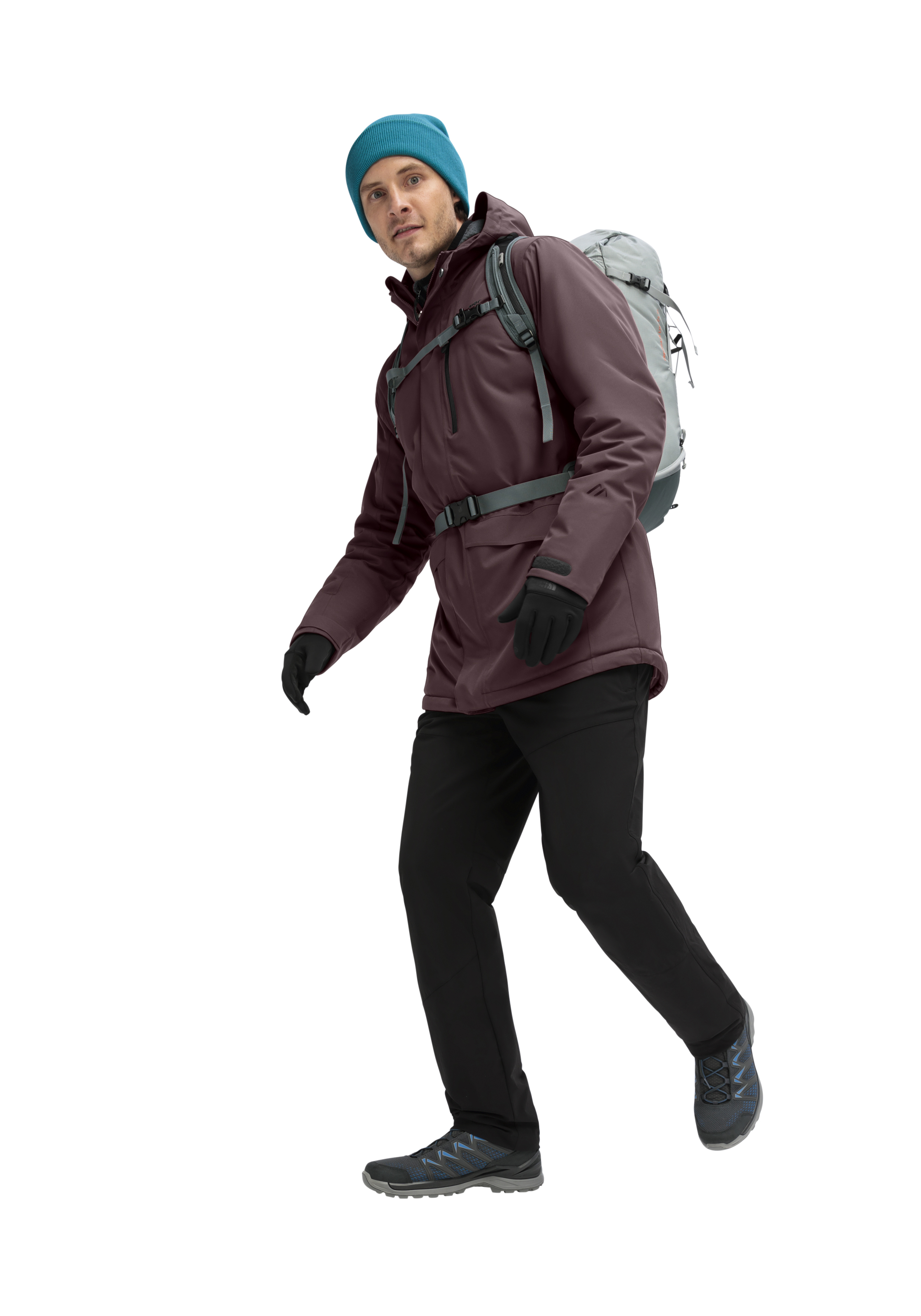 jacke, winterjacke, herren, rucksack, outdoor