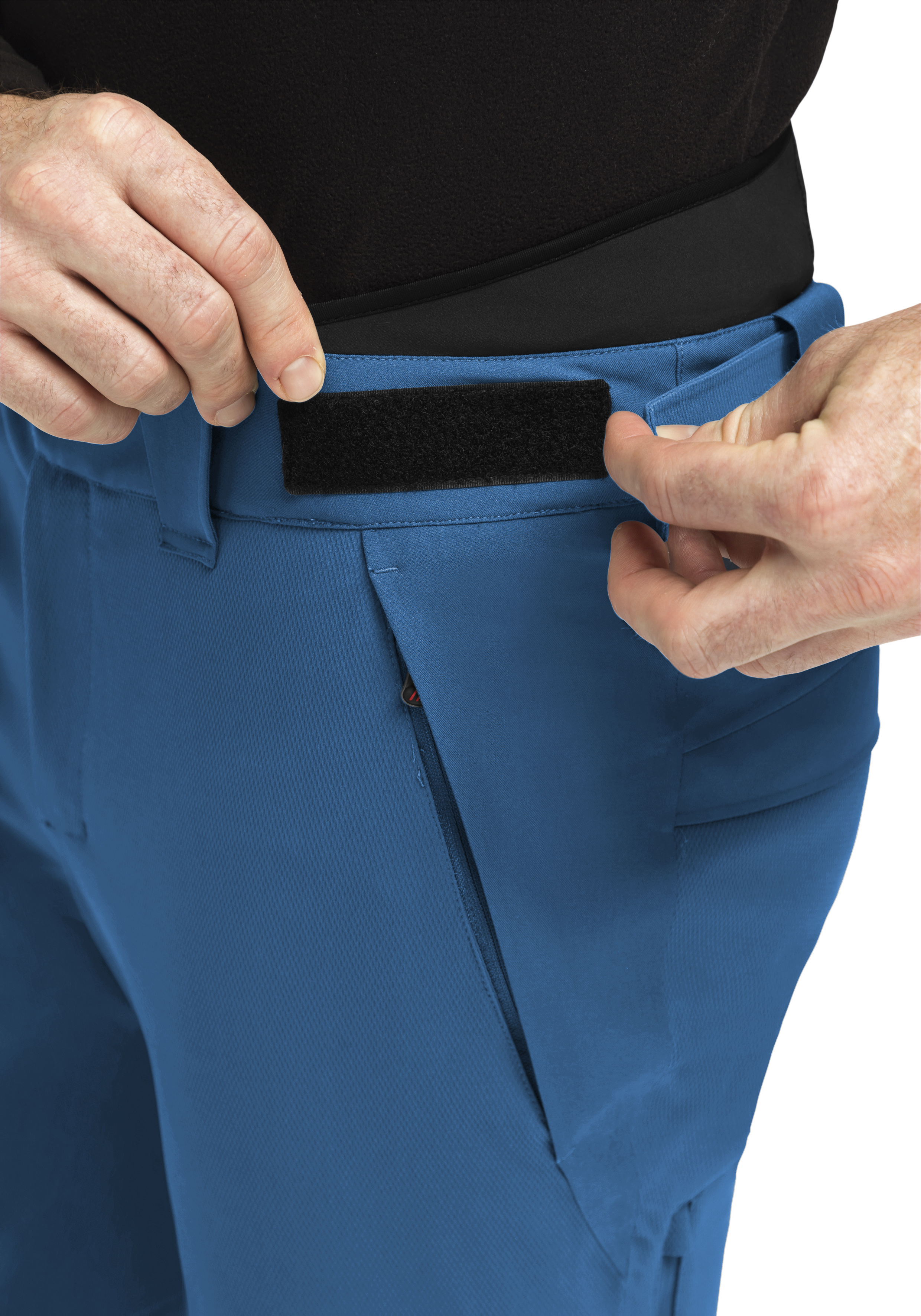 HUBI blau, Hose, Reißverschluss, Klettverschluss, verstellbarer_Taschengürtel