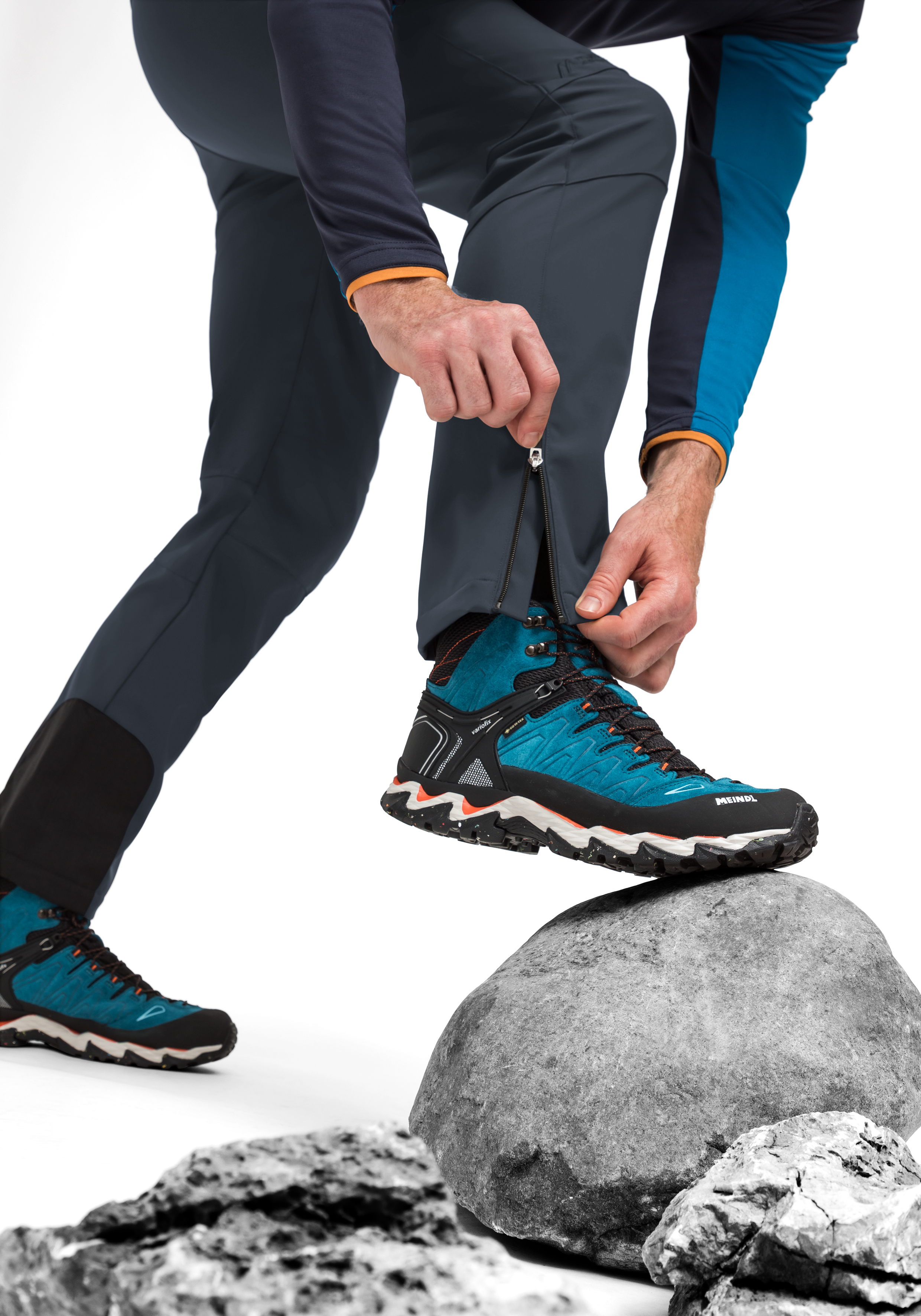 Tech Pants M Schuh, Sneaker, Erwachsener, Mann, Person, Wanderschuh, Stiefel, Zweiteiliger Reißverschluss, Bergsport, Schnittschutz?
