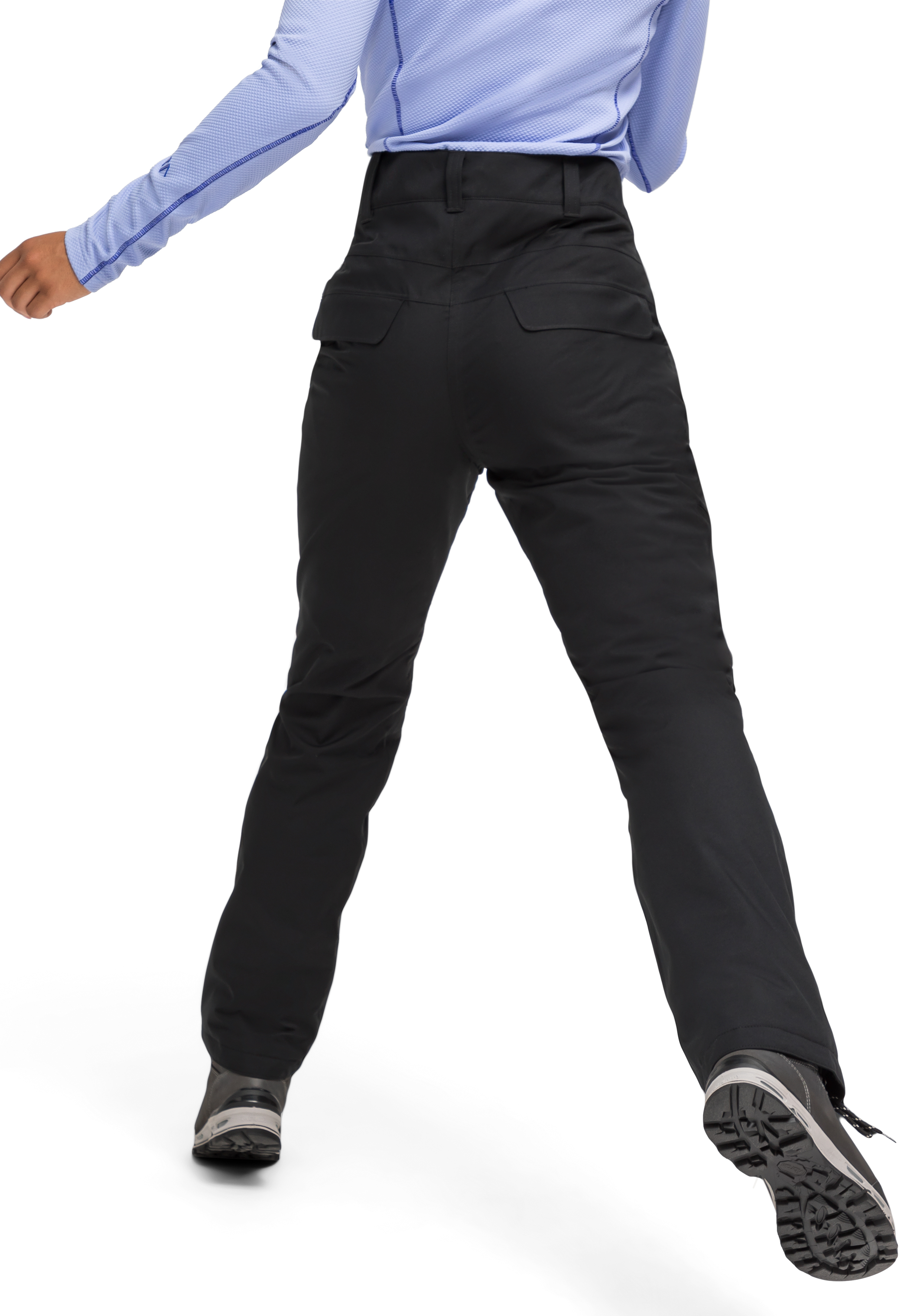 Dunit W Hose, Schwarz, Outdoor, Hose mit Taschen, Reithose?