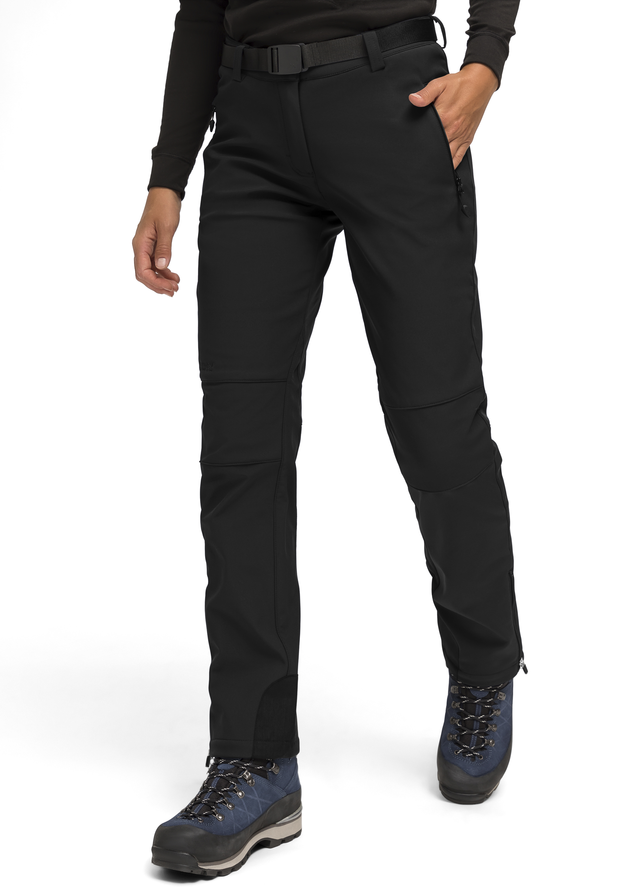 Hose, Outdoor, Schwarz, Cargo, Stiefel-kompatibel
