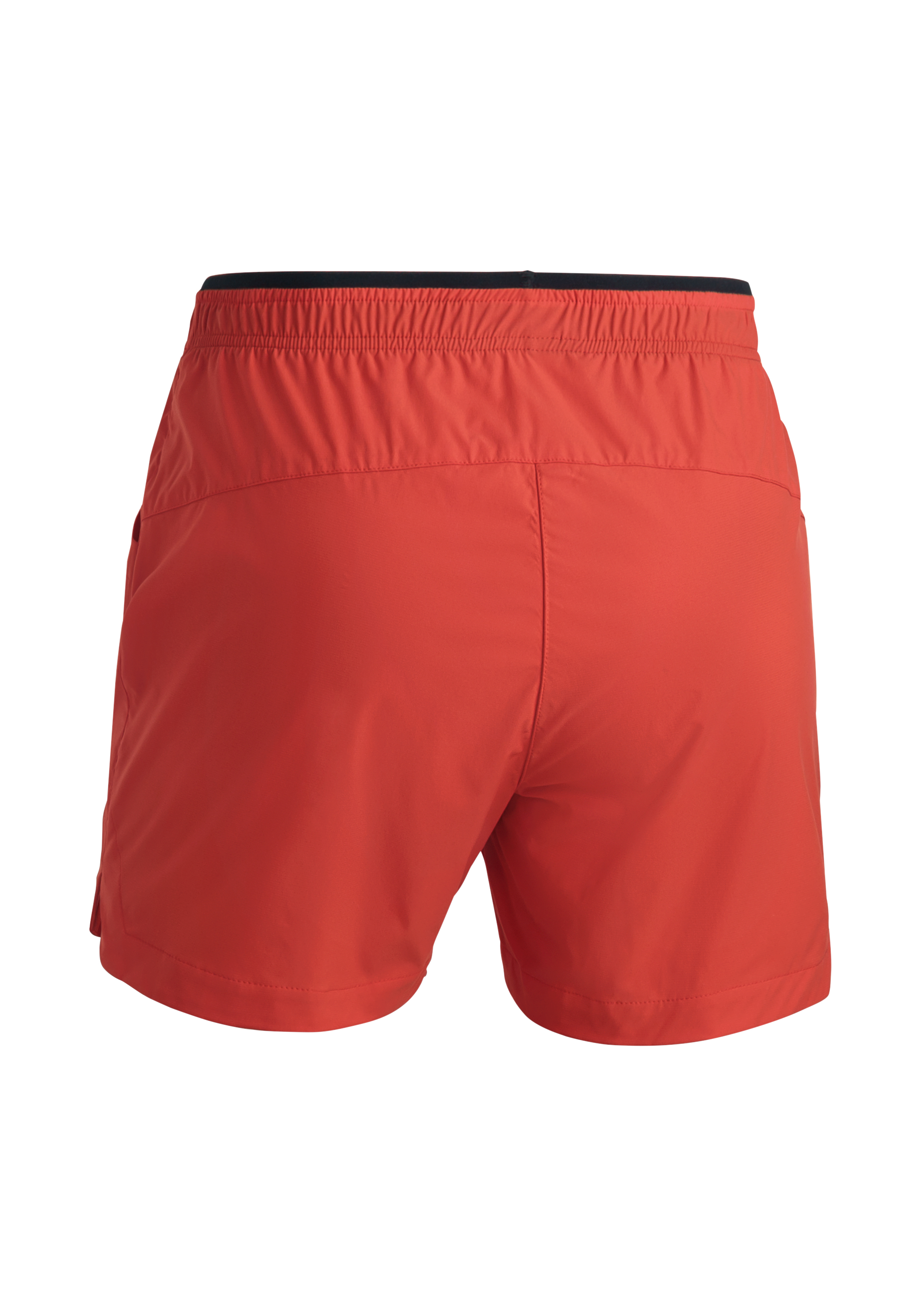 Shorts, Rot, Wasserabweisend, elastischer Bund, Nylon