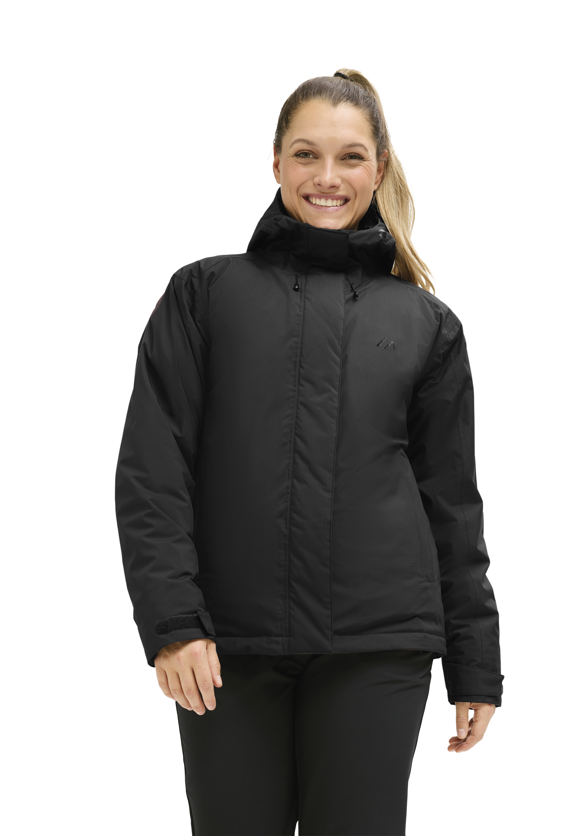 Elite Warm W Jacke, Schwarz, Outdoor, Wasserdicht, Mantel? (Jacke)