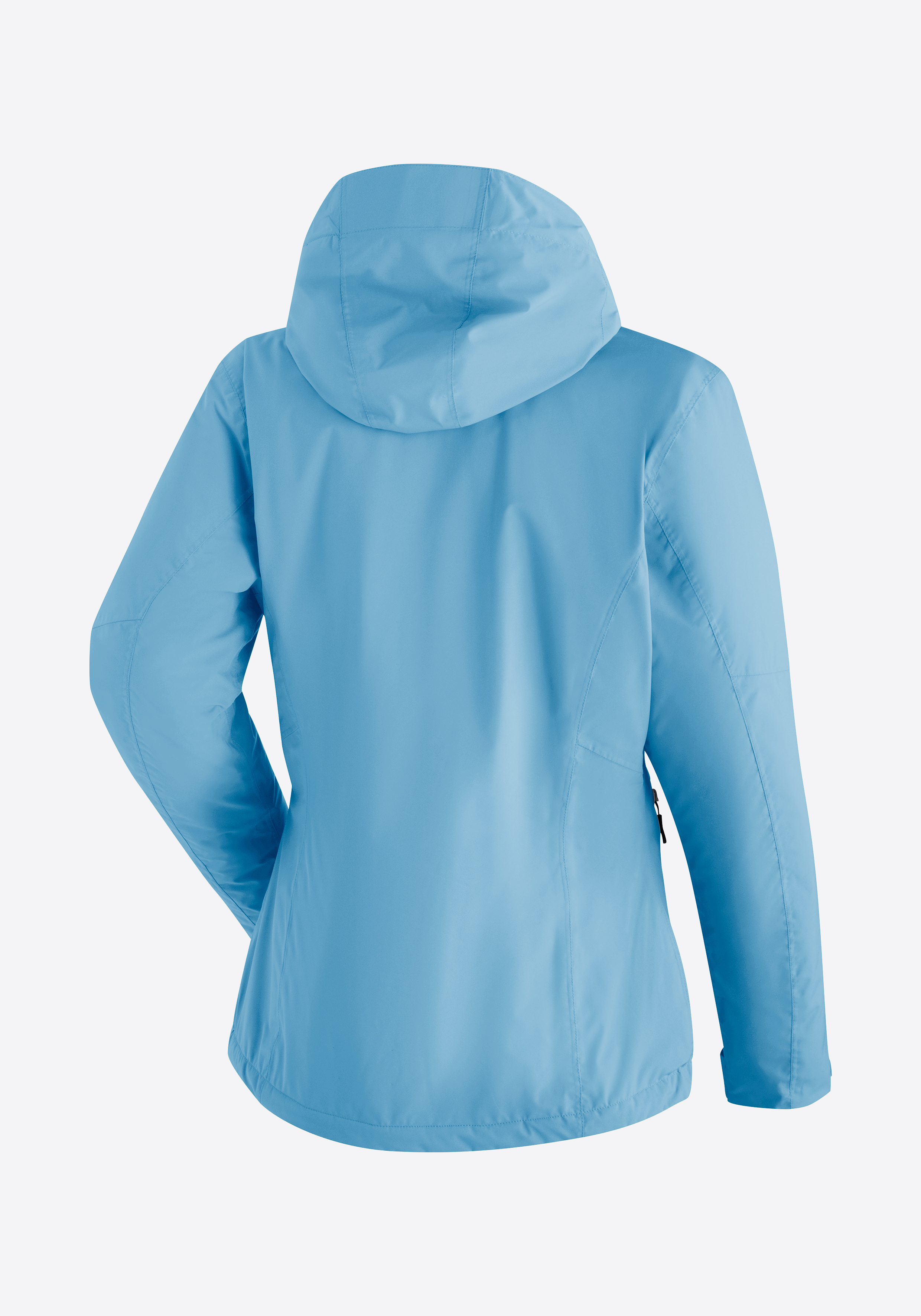 Metor Therm Rec W Mantel, Langarm, Jacke, Kapuze, Kapuzenpulli, Damenjacke, Kapuze, Langarm, Hellblau, Reißverschluss
