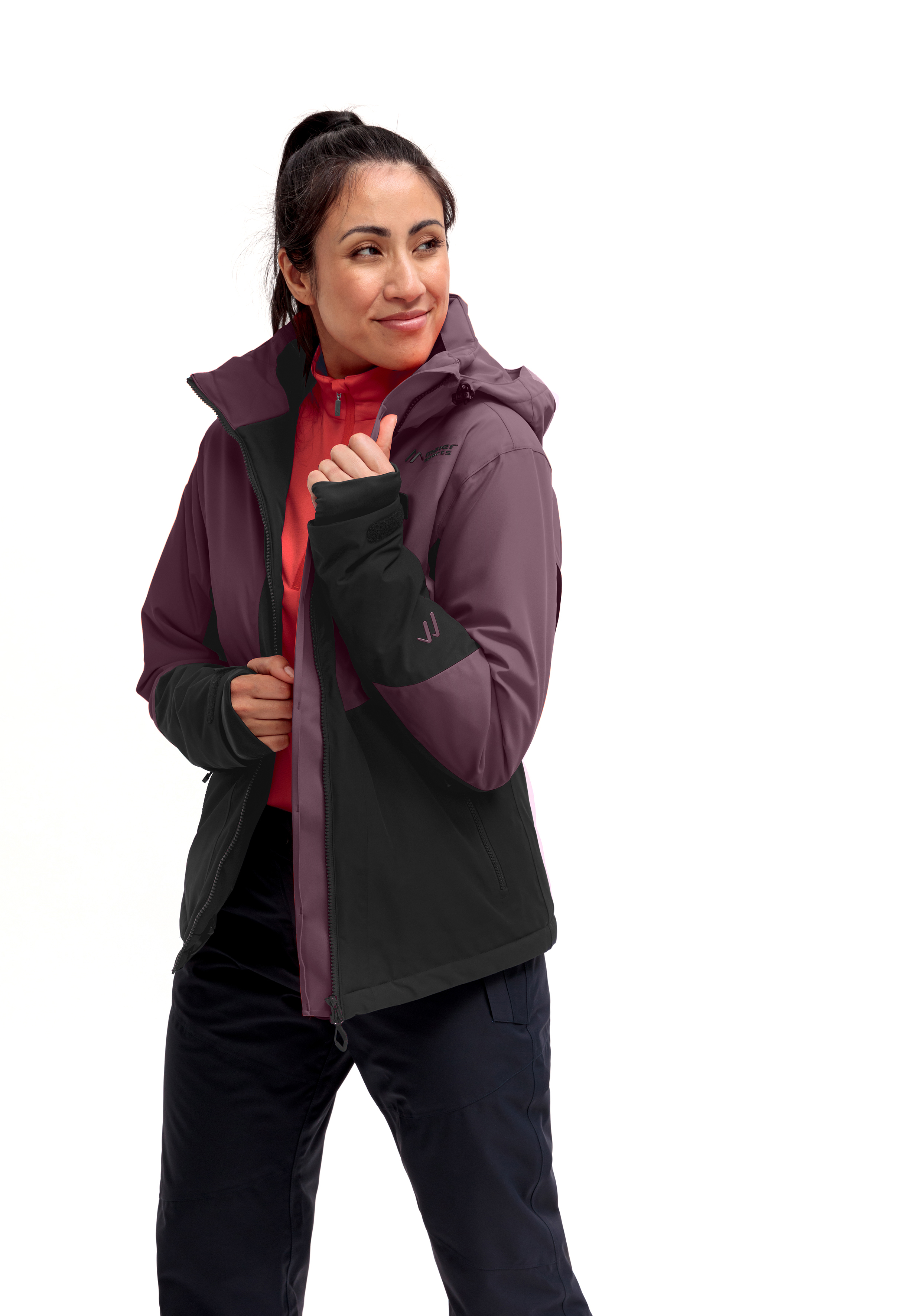 Mantel, Jacke, Langarm, Person, Kapuze