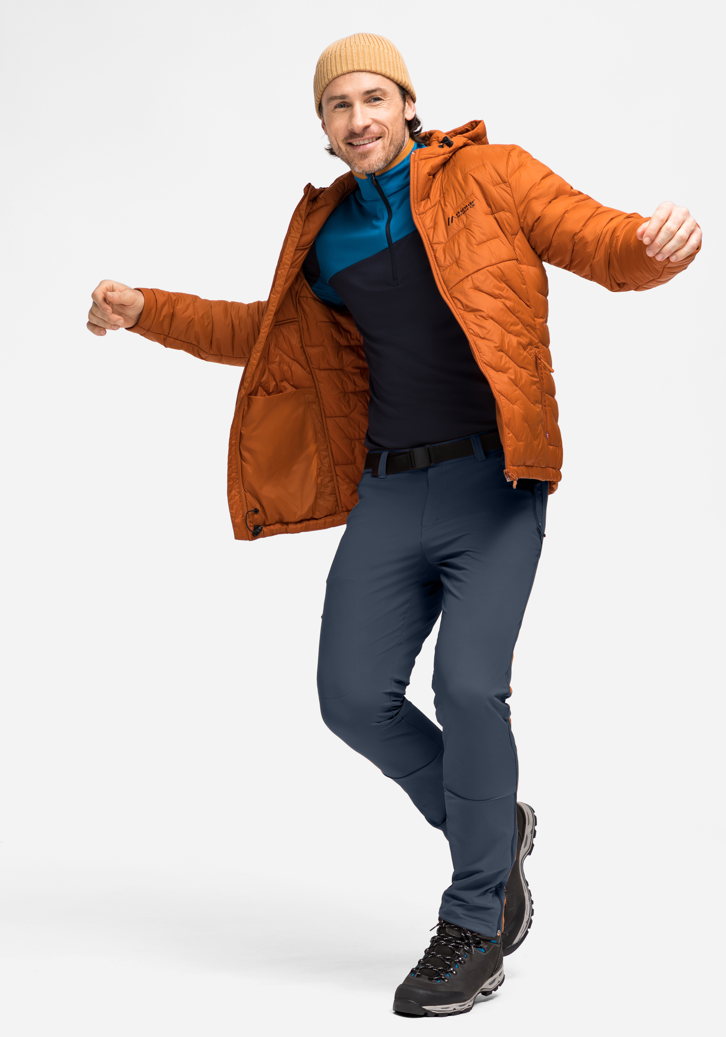 Mantel, Jacke, Langarm, Mann, Person