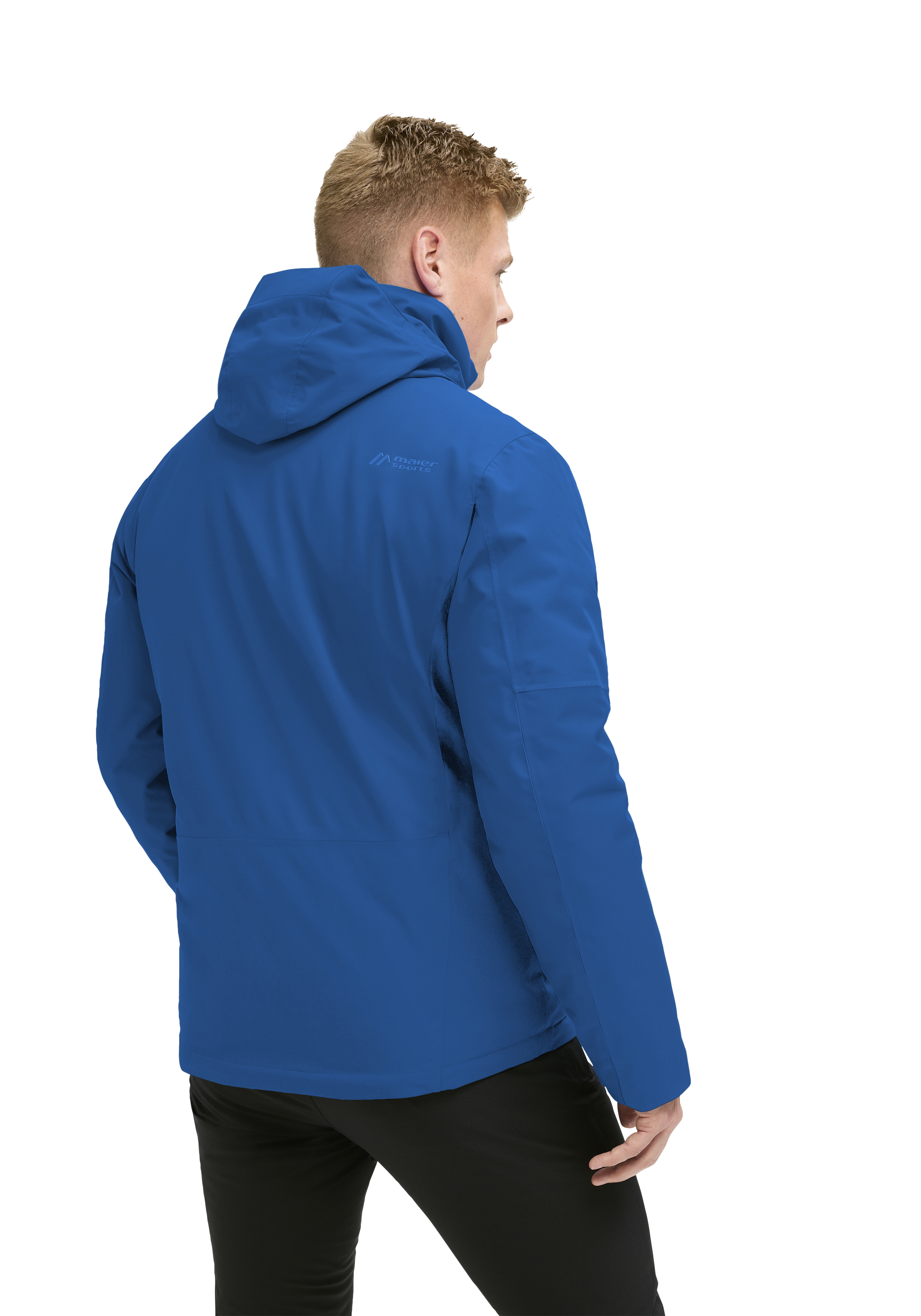 Golte jacke, Hardshell, Regenjacke, Kapuze, blau
