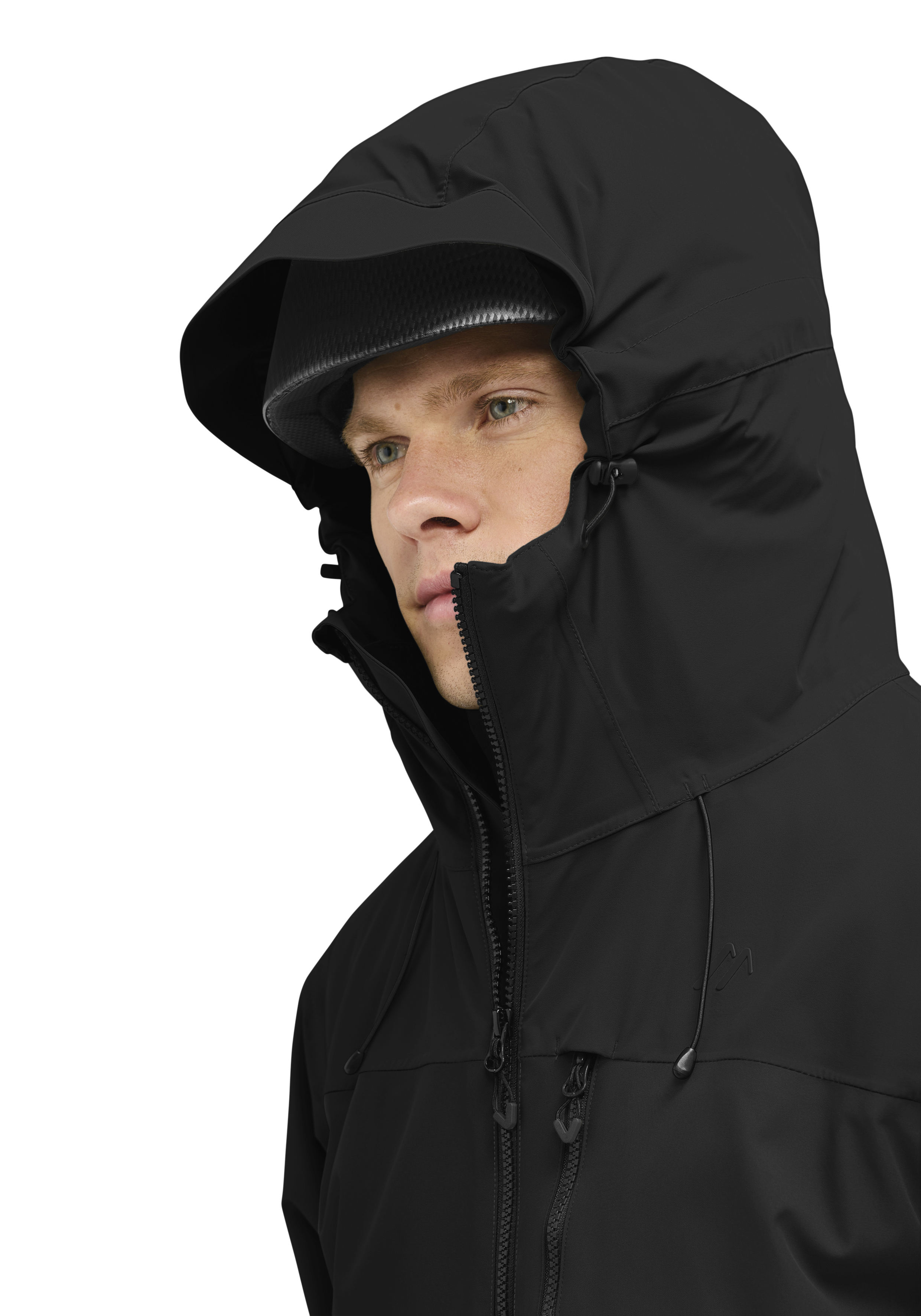 Hut, Hut mit Krempe, Herrenjacke, Regenjacke, Kapuze