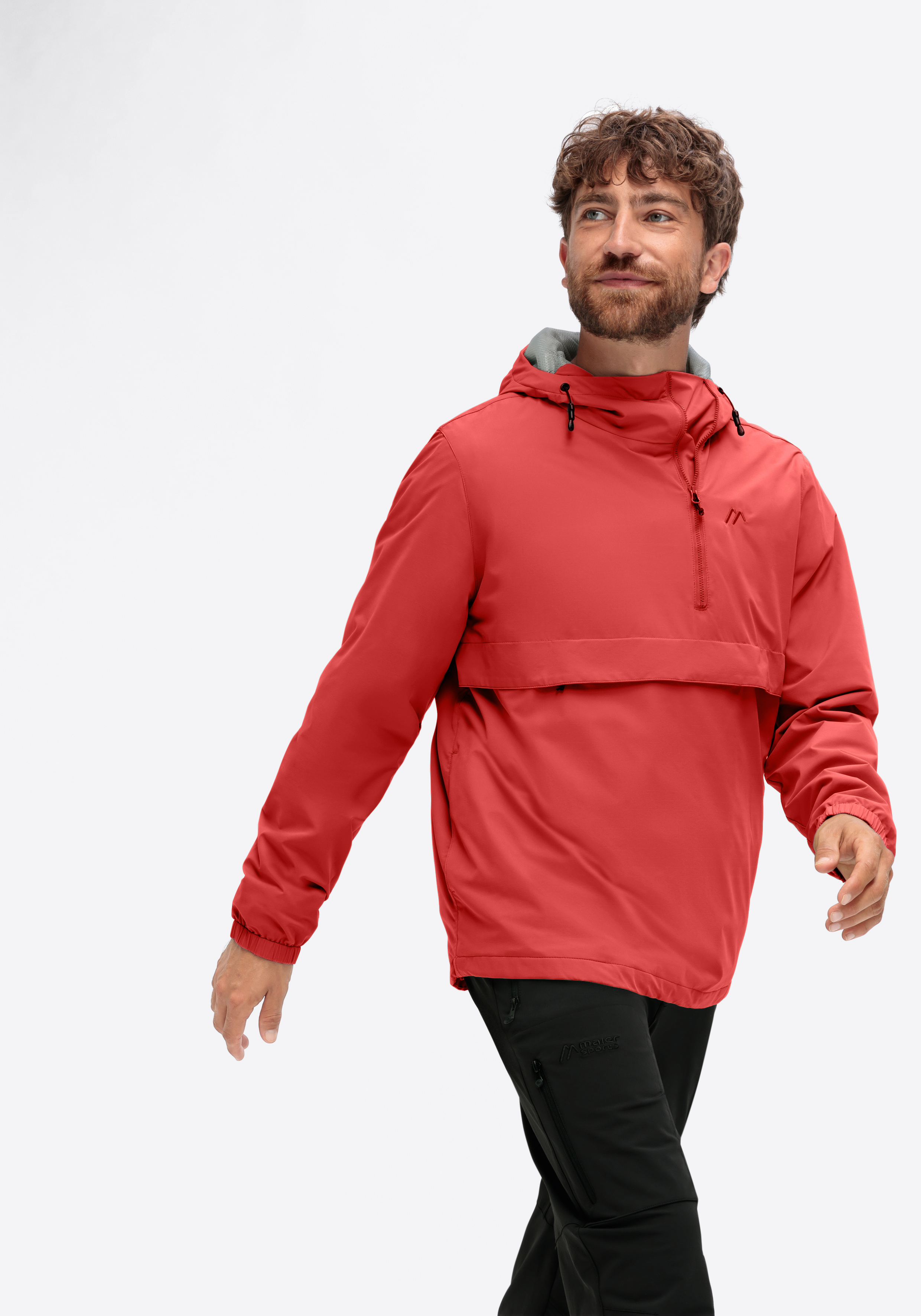 Mantel, Langarm, Fleece, Jacke, Kapuze