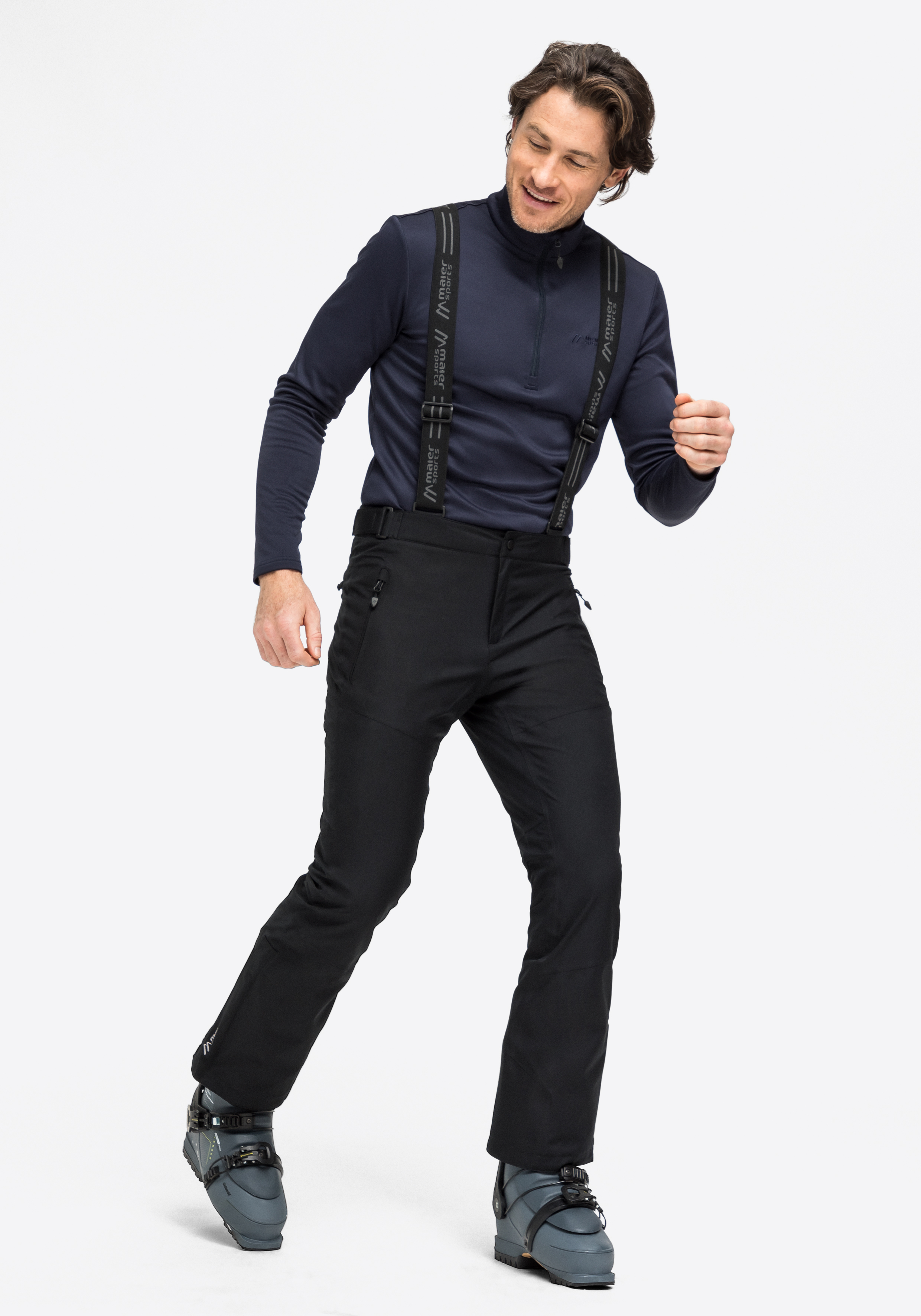 Zubehor, Hosen, Langarm, Hosenträger, Person