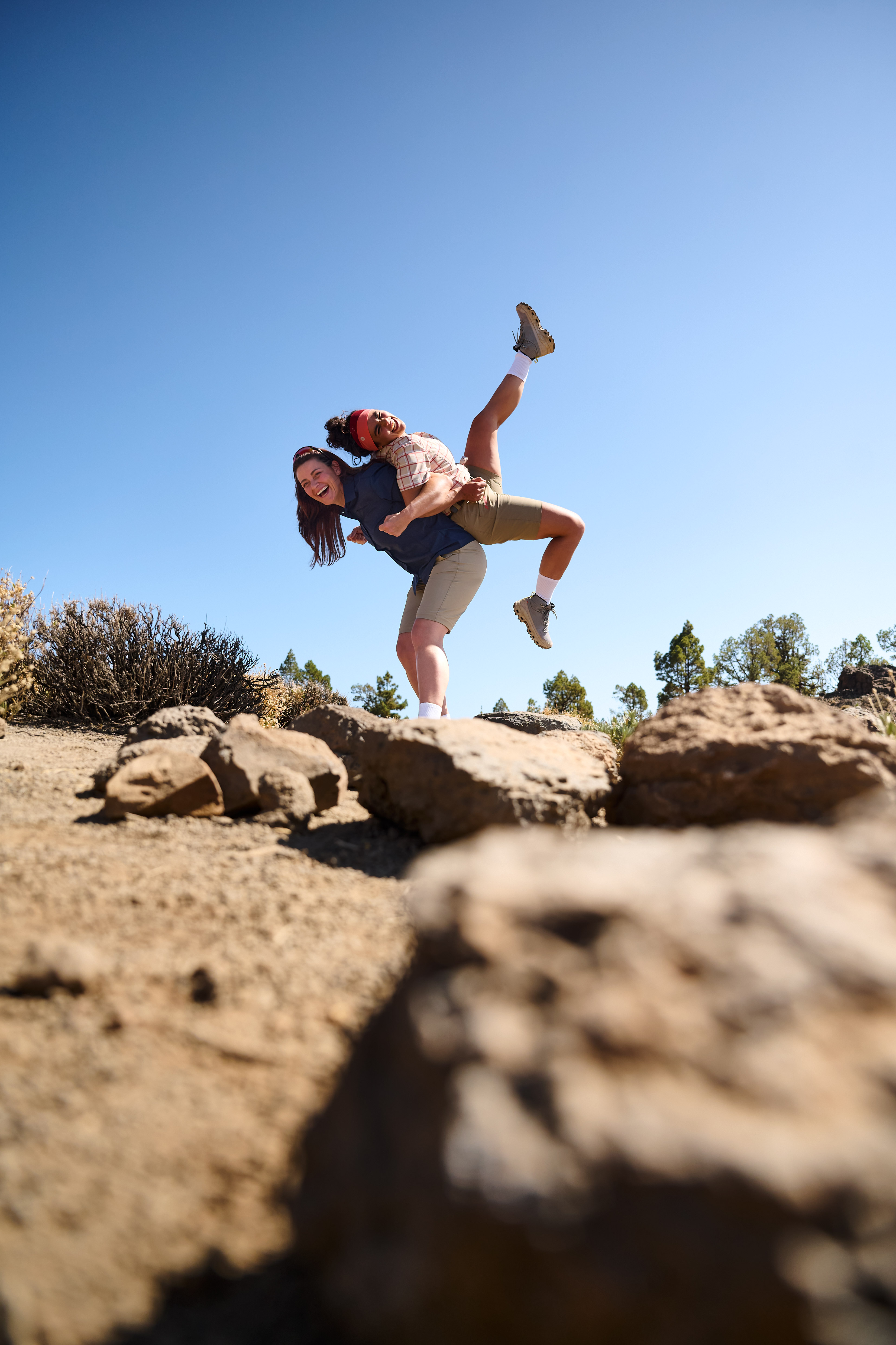 Rock, Boden, Kurze Hosen, Photographie, Portrait