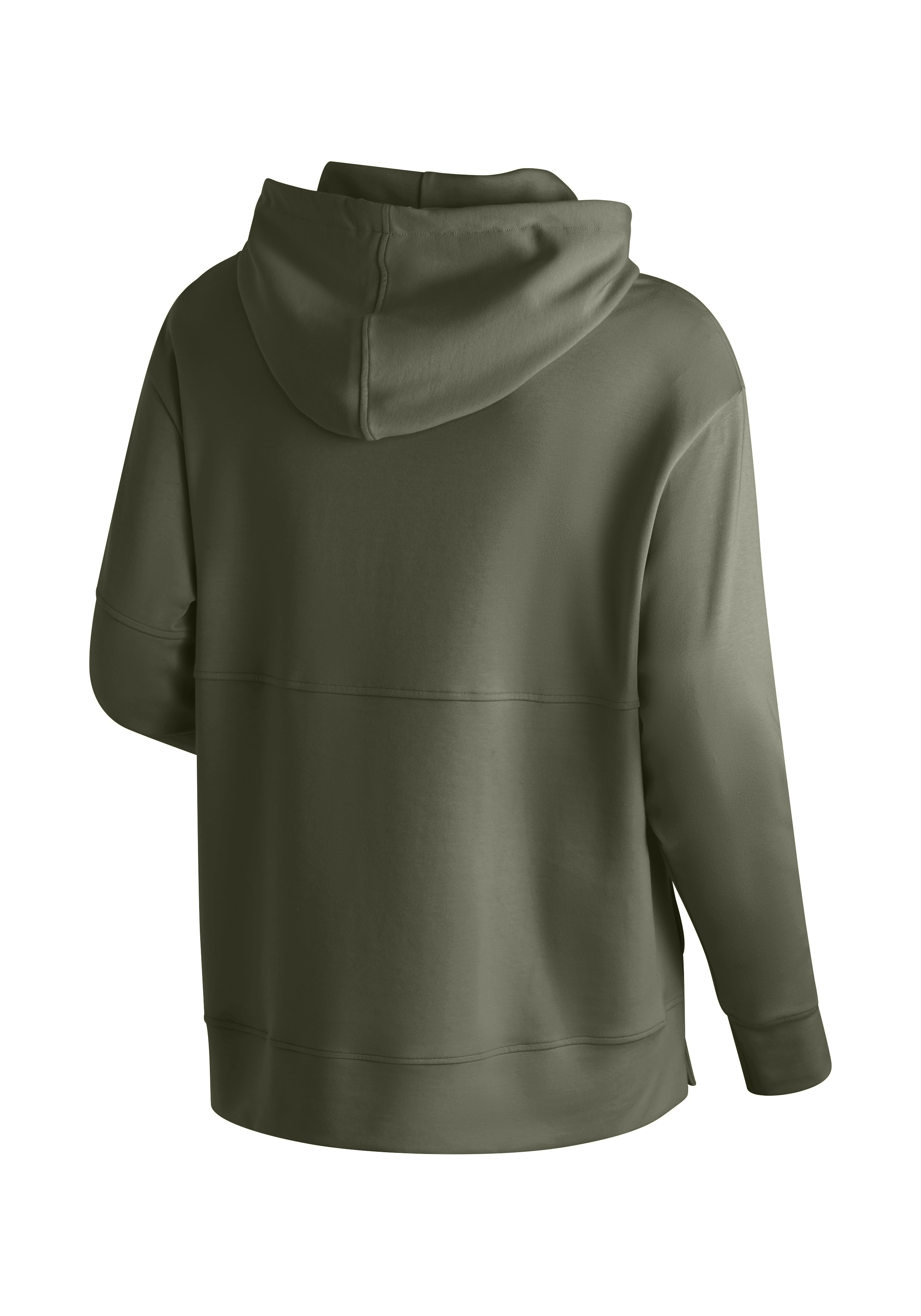 Hoodie, Kapuzenpullover, Olive grün, Langarm, Sweatshirt