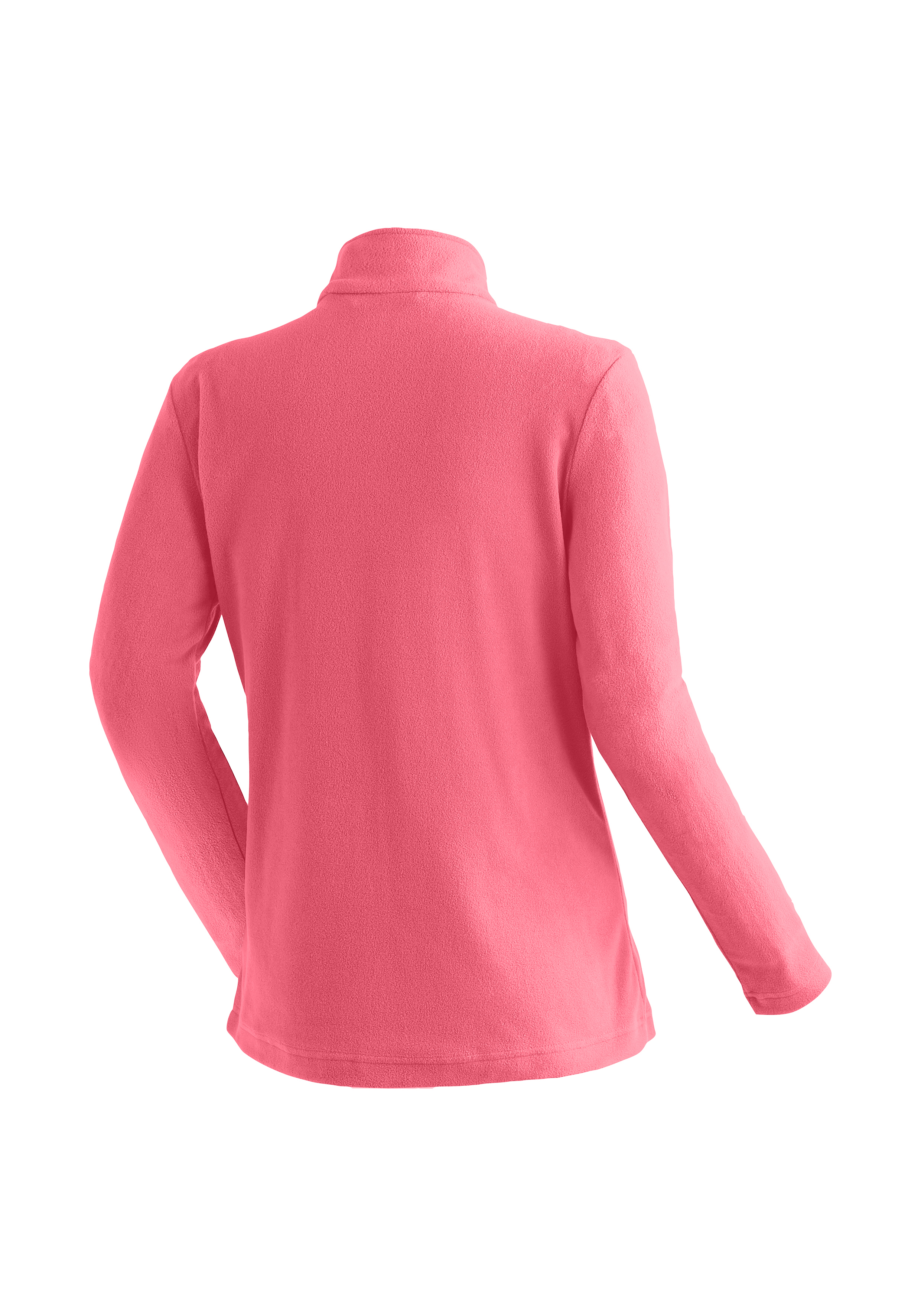 Denise Jacket W Pullover, Fleece, Rückenansicht, Rosa, Langarm