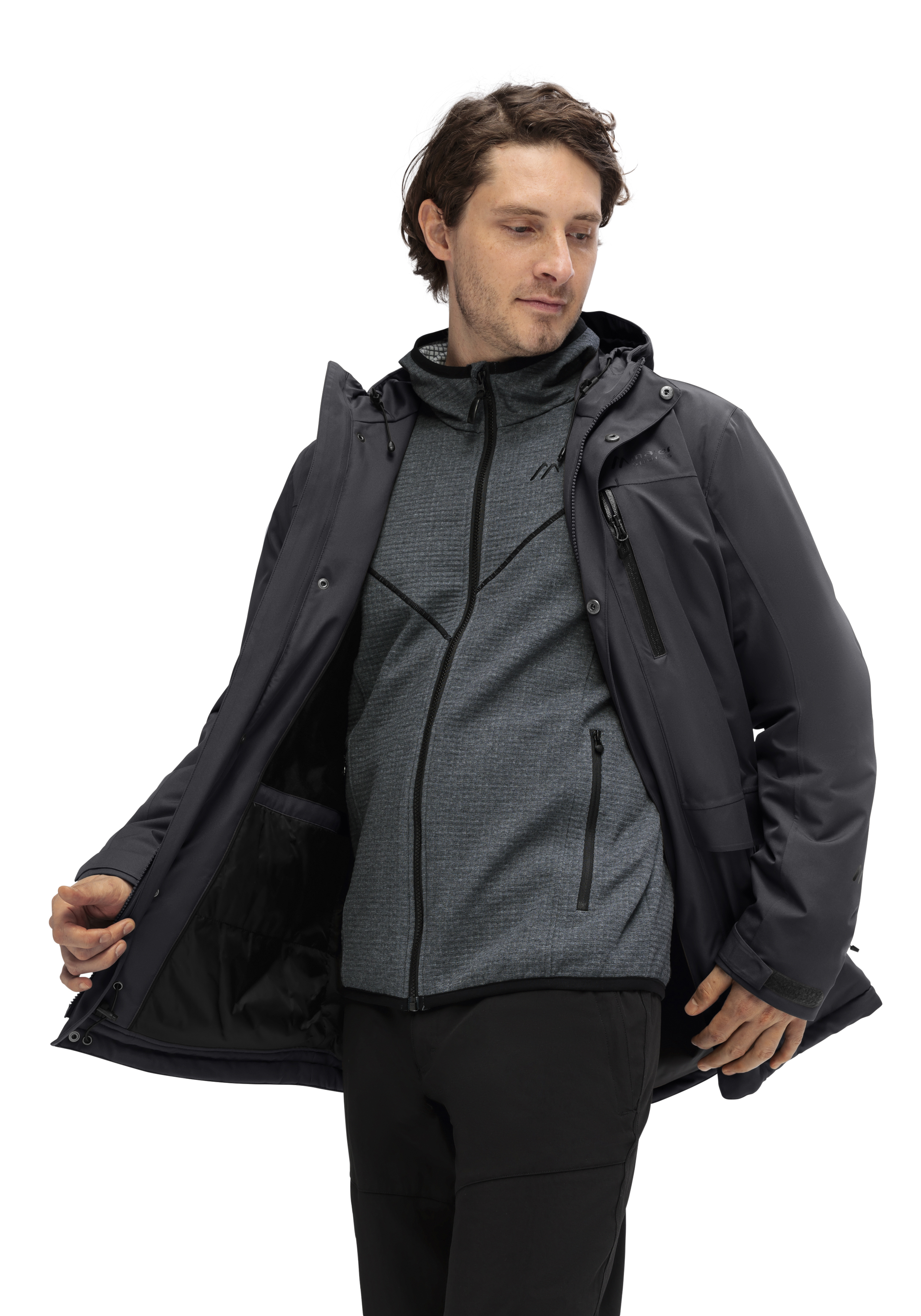 jacke, winterjacke, softshell, fleece, reissverschluss