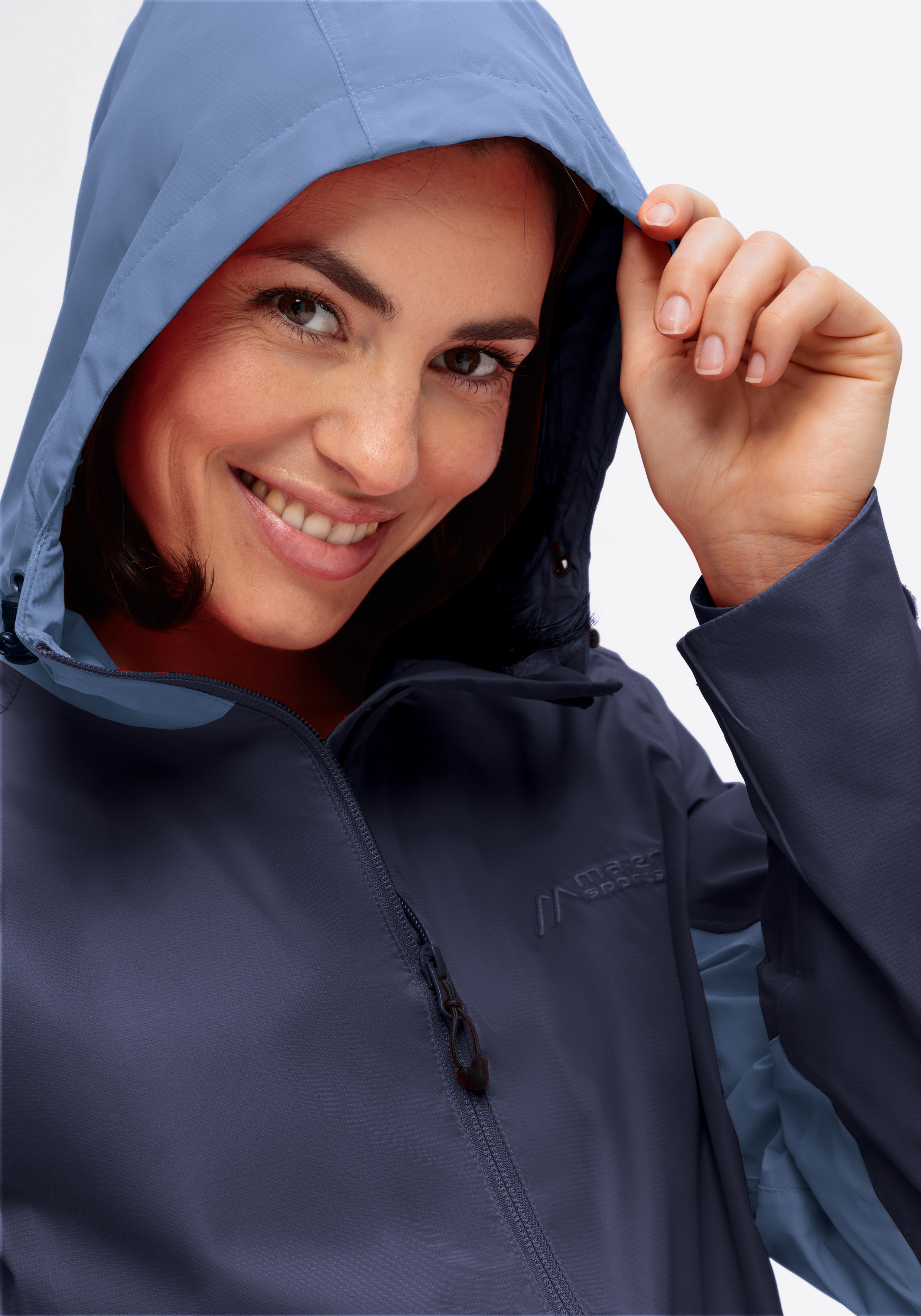 Mantel, Kapuze, Kapuzenpulli, Person, Frau