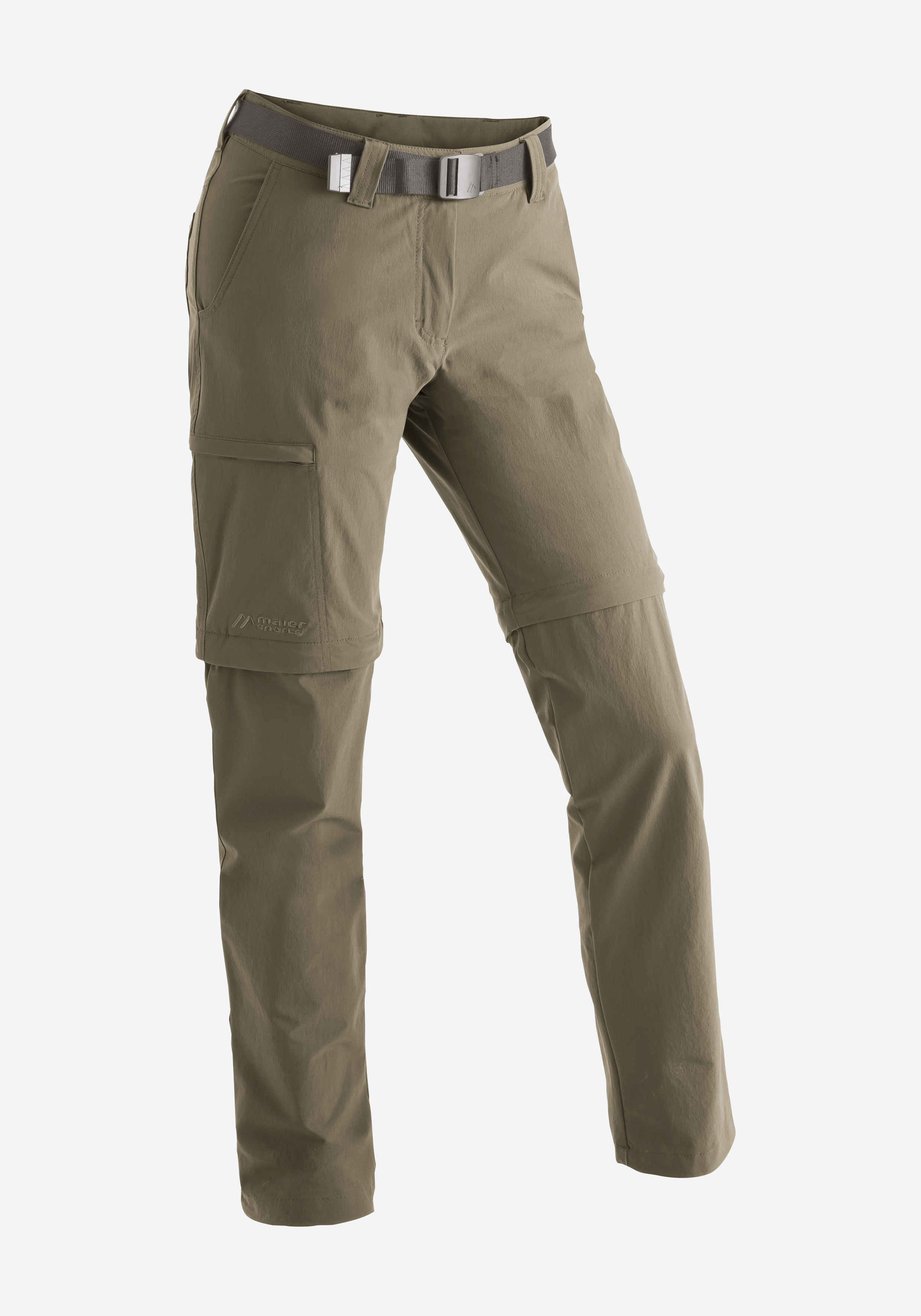 Inara slim zip Bekleidung, Hosen, Khaki