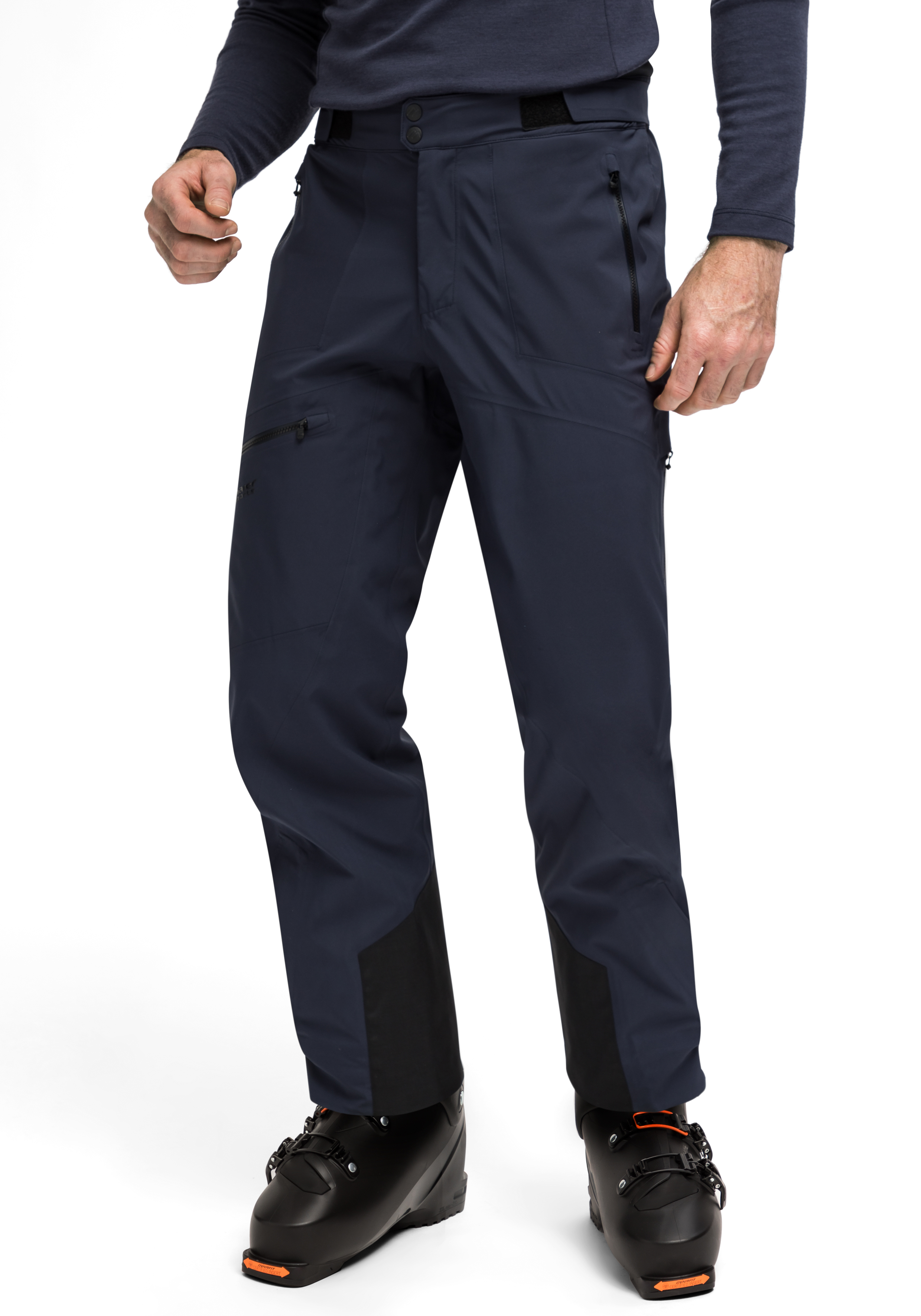 Liland P3 Pants M Hosen, Erwachsener, Männlich, Mann, Person, Hose, Outdoor, Softshell, Navy, Reißverschlusstaschen