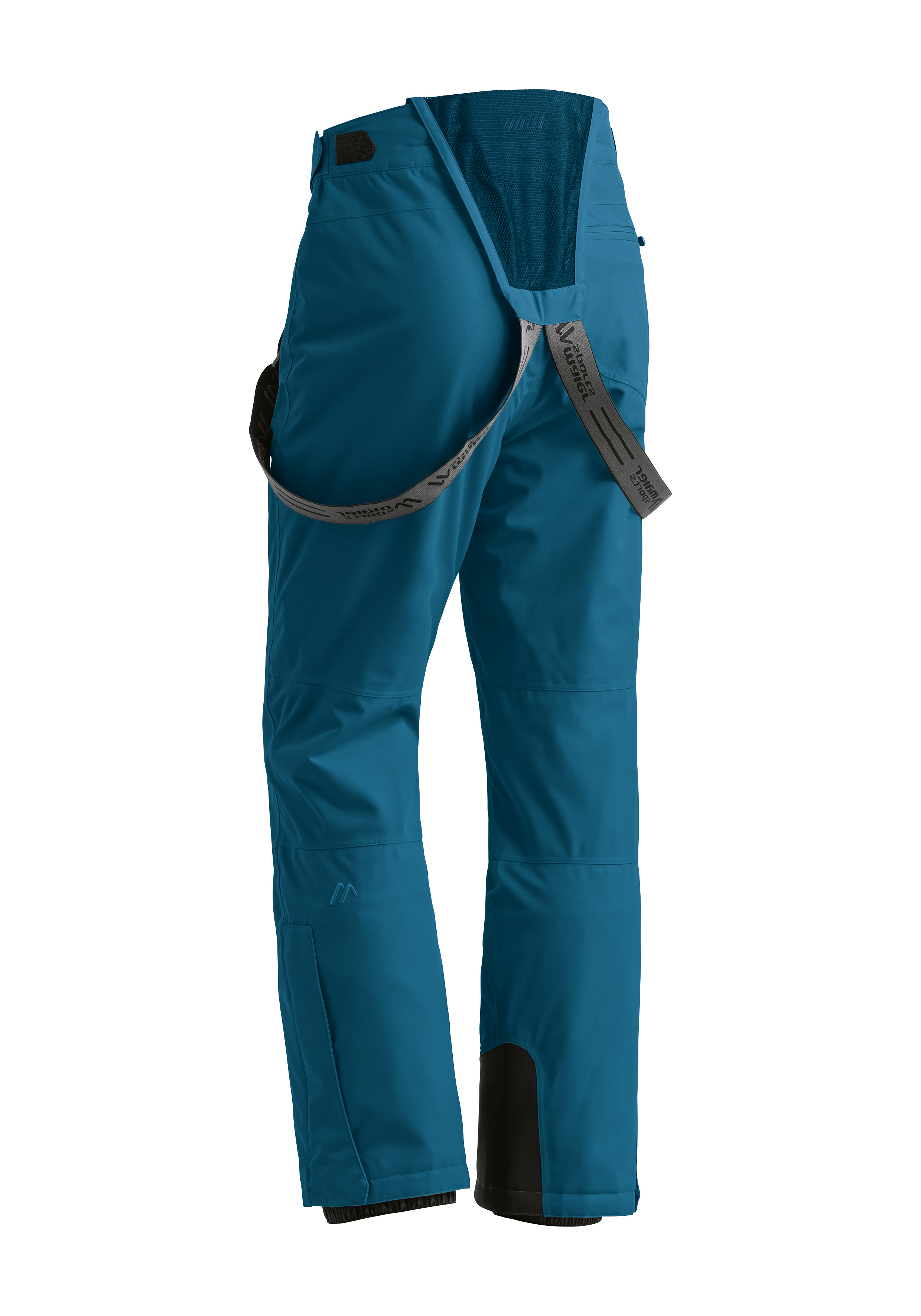 Bekleidung, Hosen, Jeans, Hose, Skihose, Gittereinsatz, Kunststoffgurt, Reißverschluss