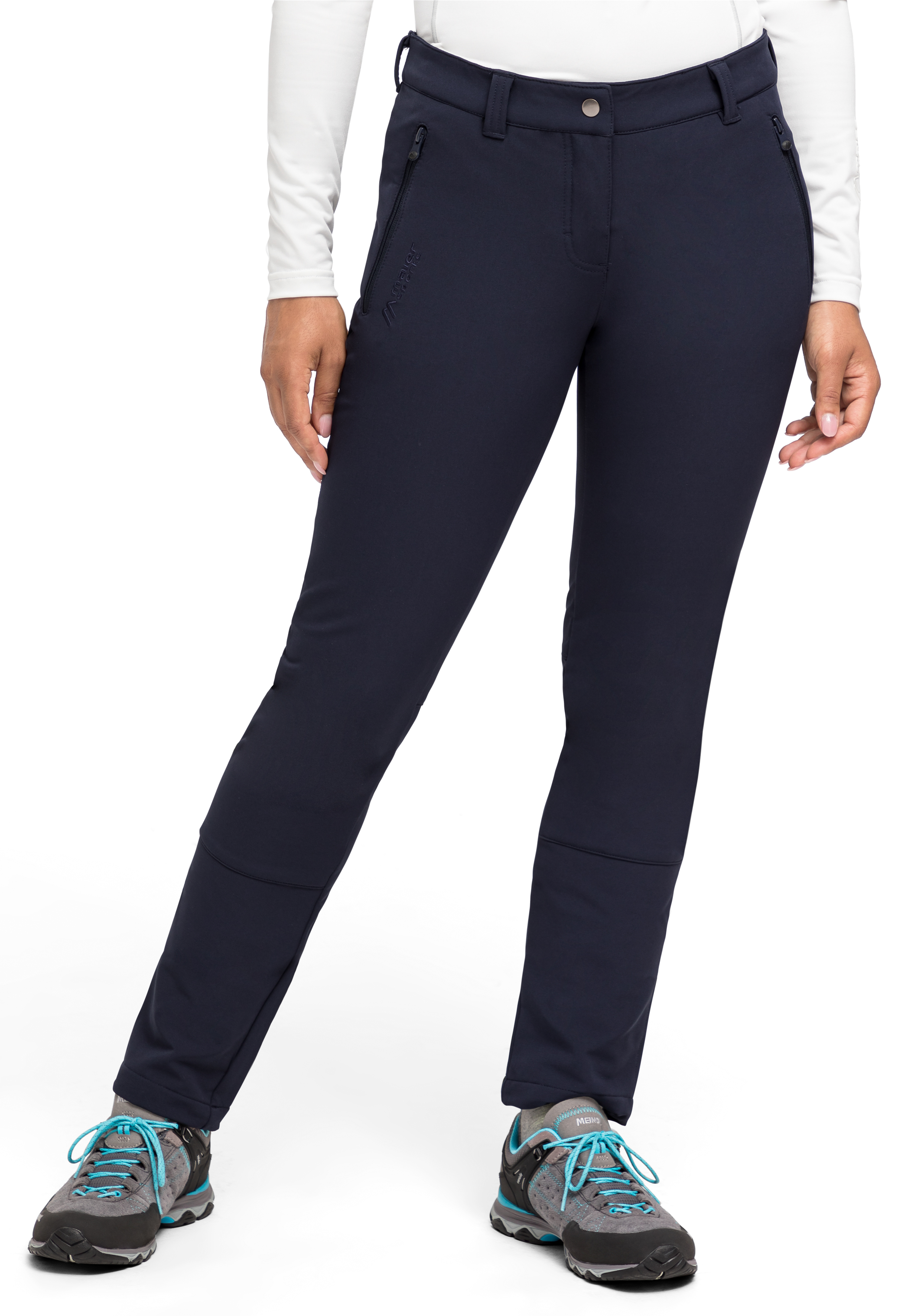 Helga slim Bekleidung, Hosen, Schuh, Sneaker, Jeans, hose, softshell, navy, zippered pockets, slim fit
