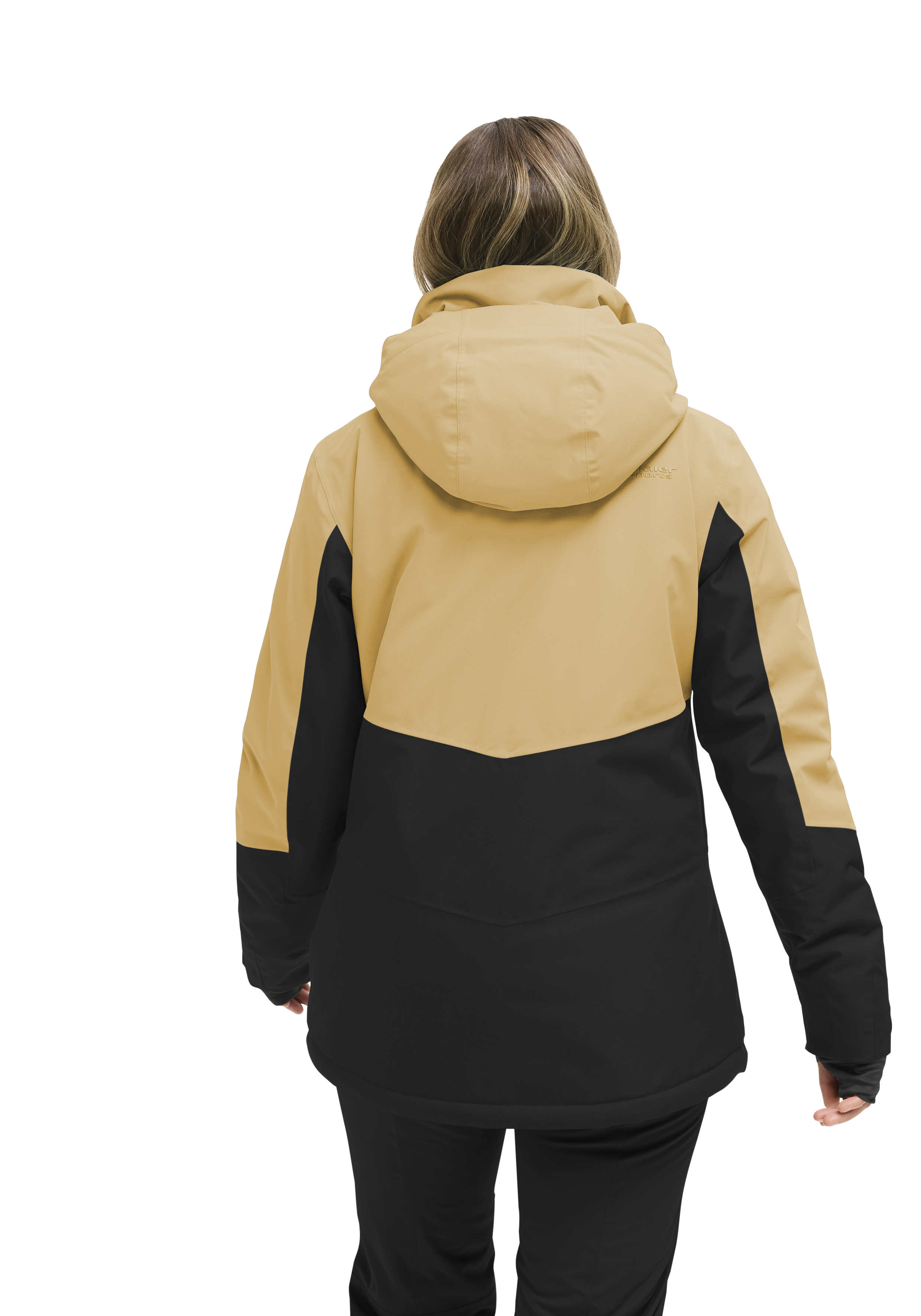 Poiana jacke, anorak, windjacke, zwei Töne, kapuze