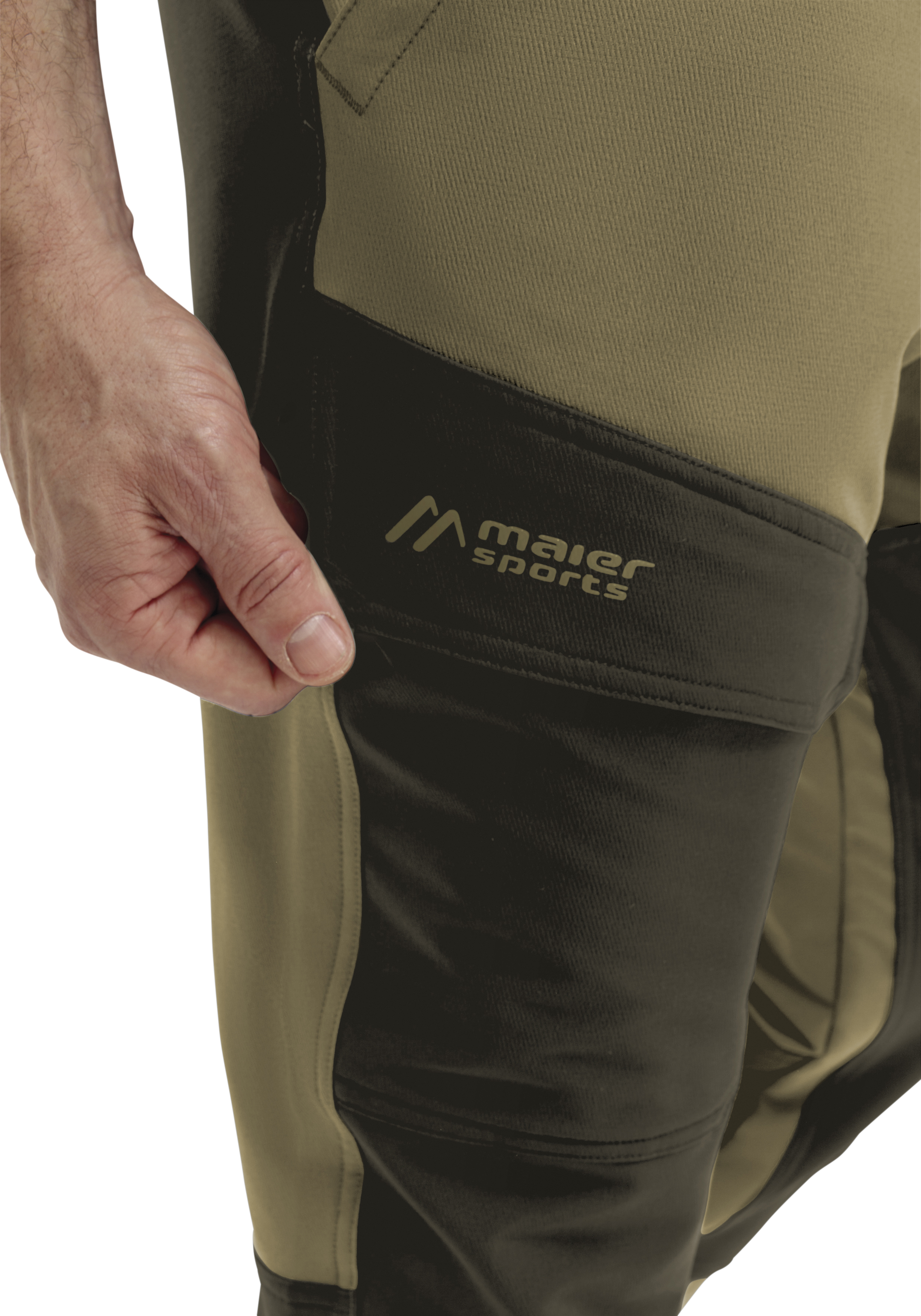 Hose, Sporthose, Knie, Reißverschluss, Maier Sports