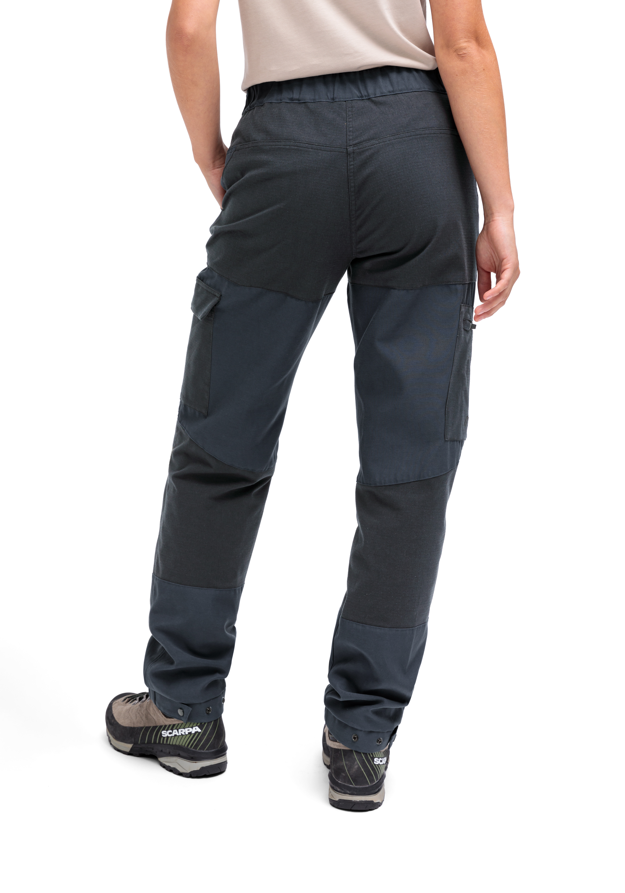 Hose, Cargo, Outdoor, Stoffhose, knöchellang