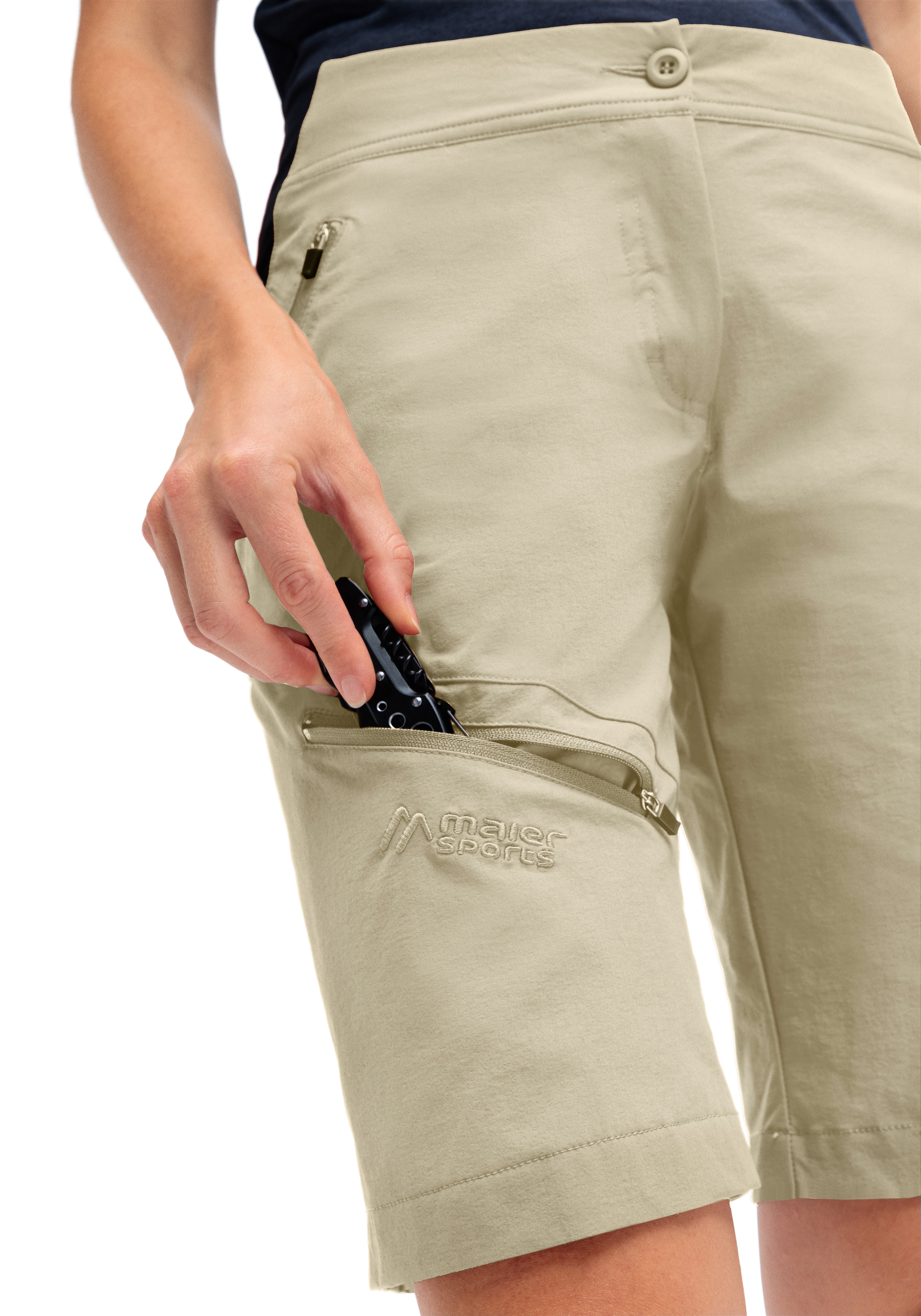 Inara Short Vario Bekleidung, Kurze Hosen, Khaki, Person, Bekleidung, Kurze Hosen, Khaki, Person