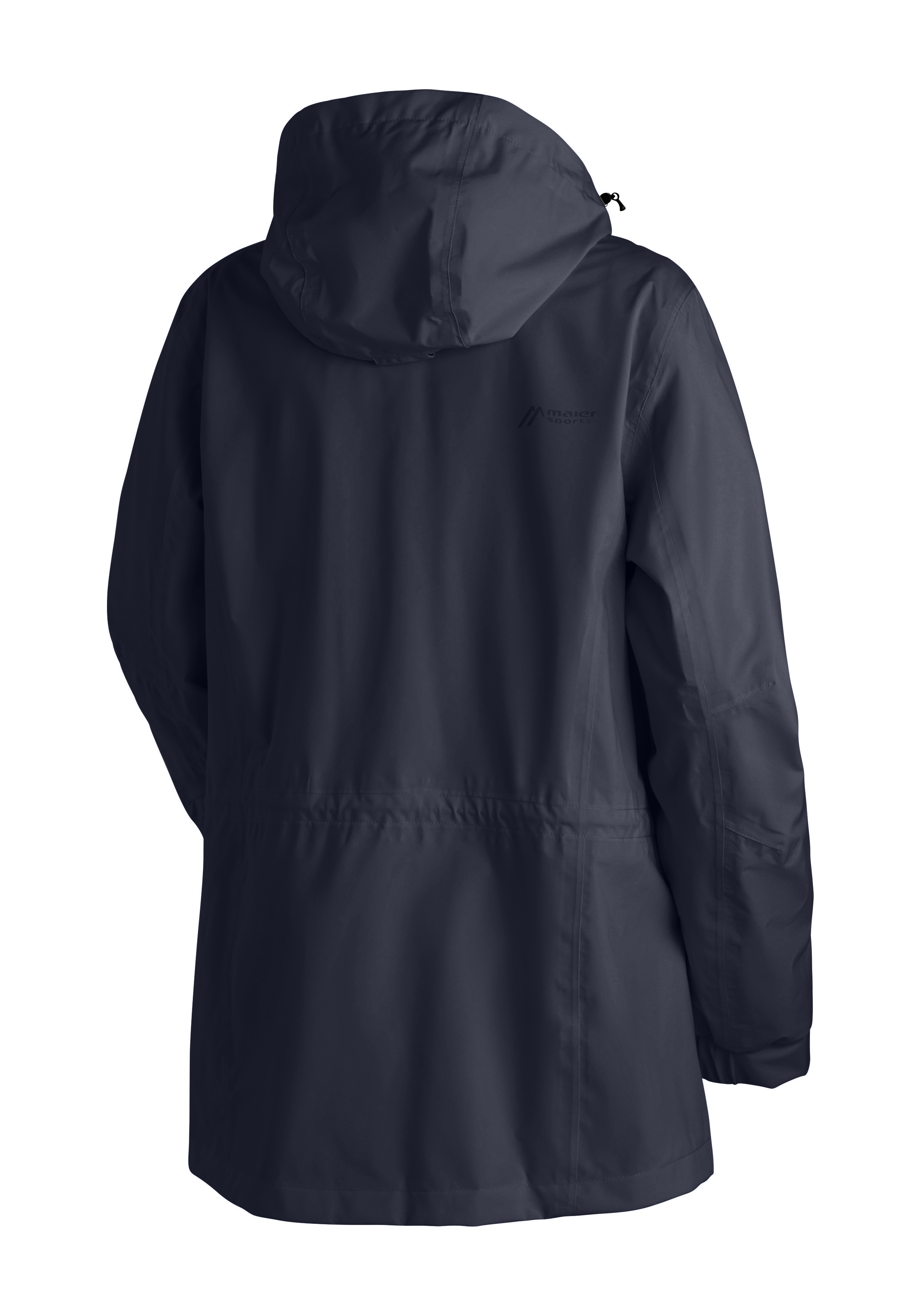 Regenjacke, Hoodie, Navy, Kapuze, Regenmantel
