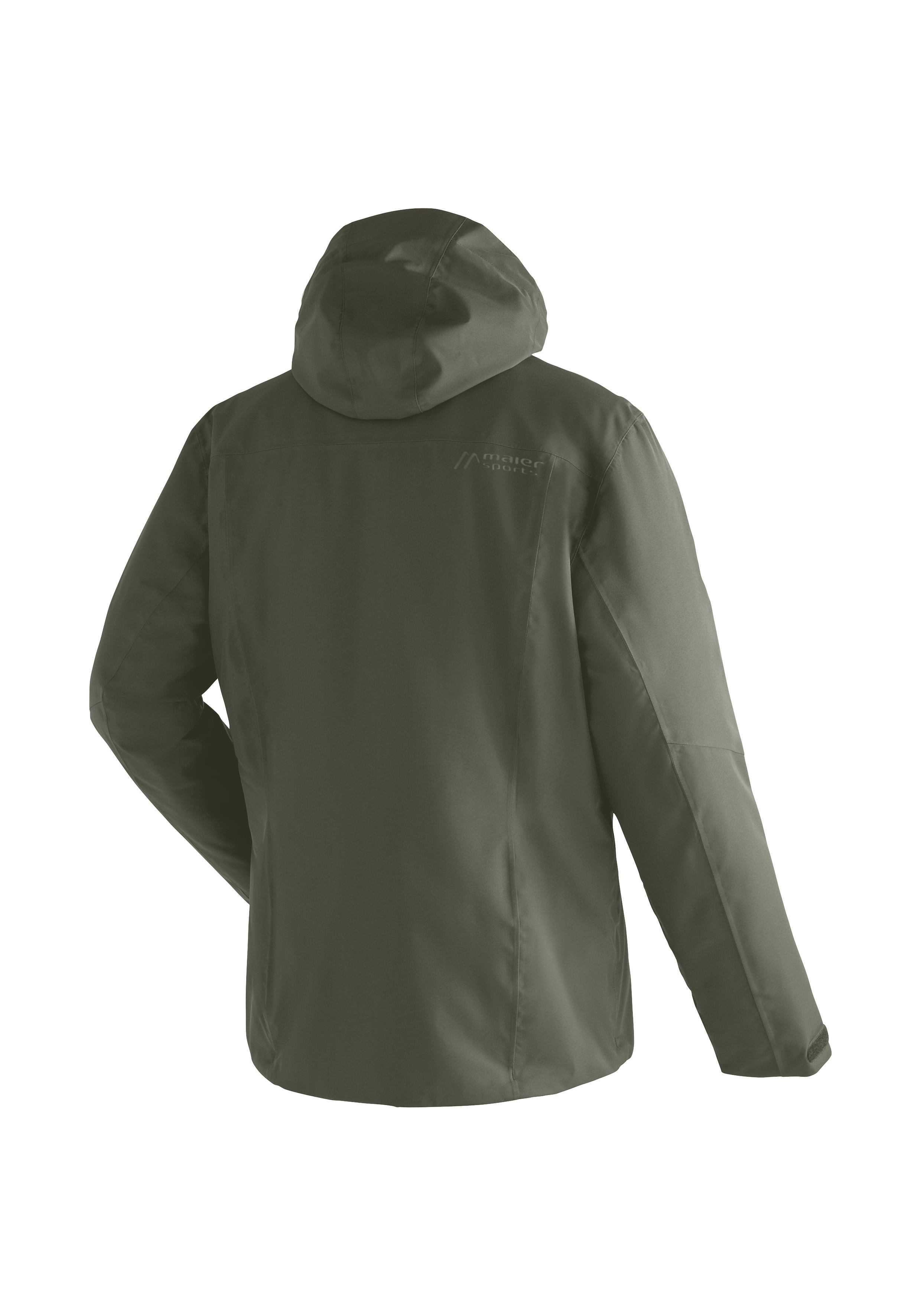 Peyor M Jacke, Hemd?, Windjacke, Olivgrün, Rückenansicht