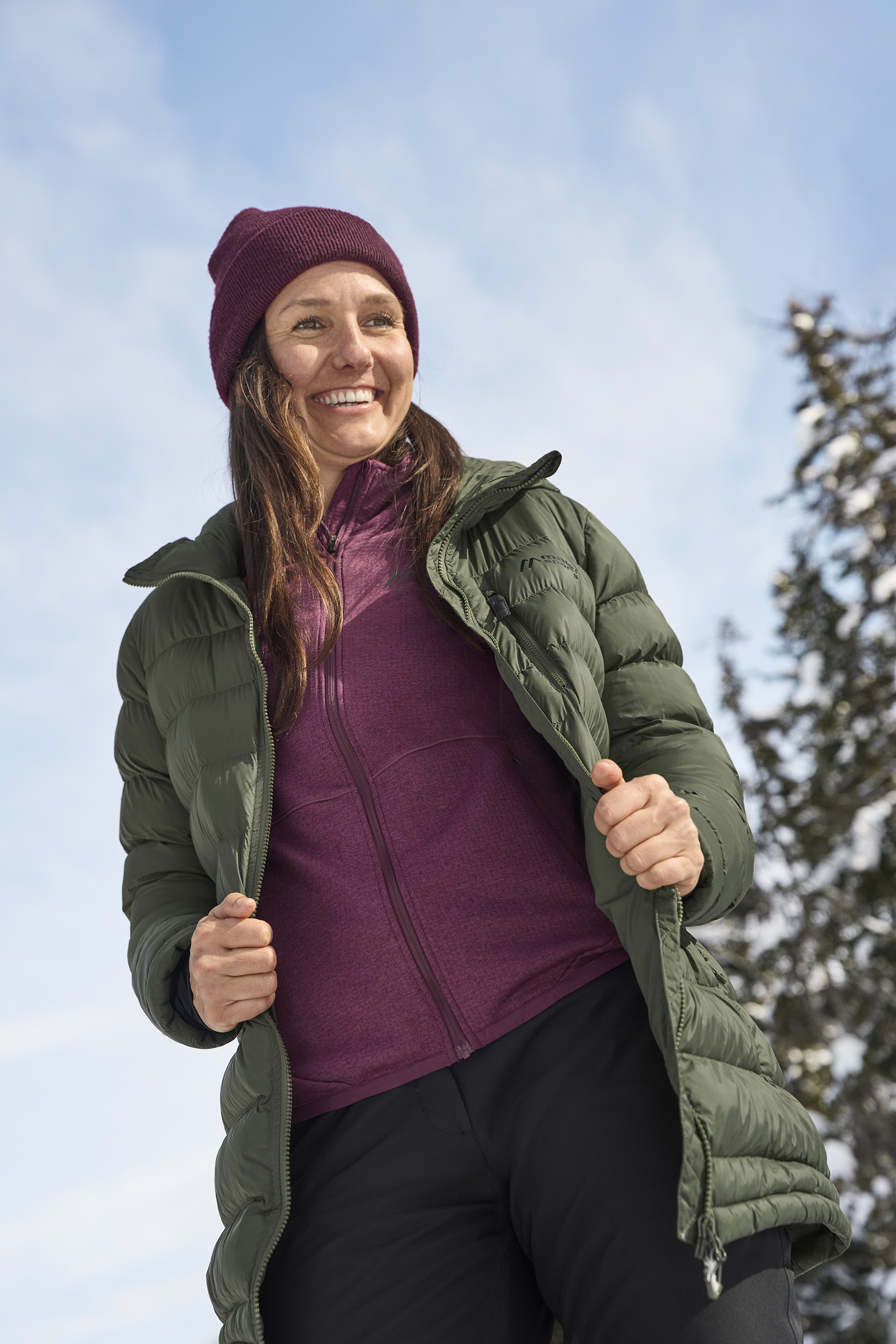 Mantel, Jacke, Erwachsener, Person, Frau