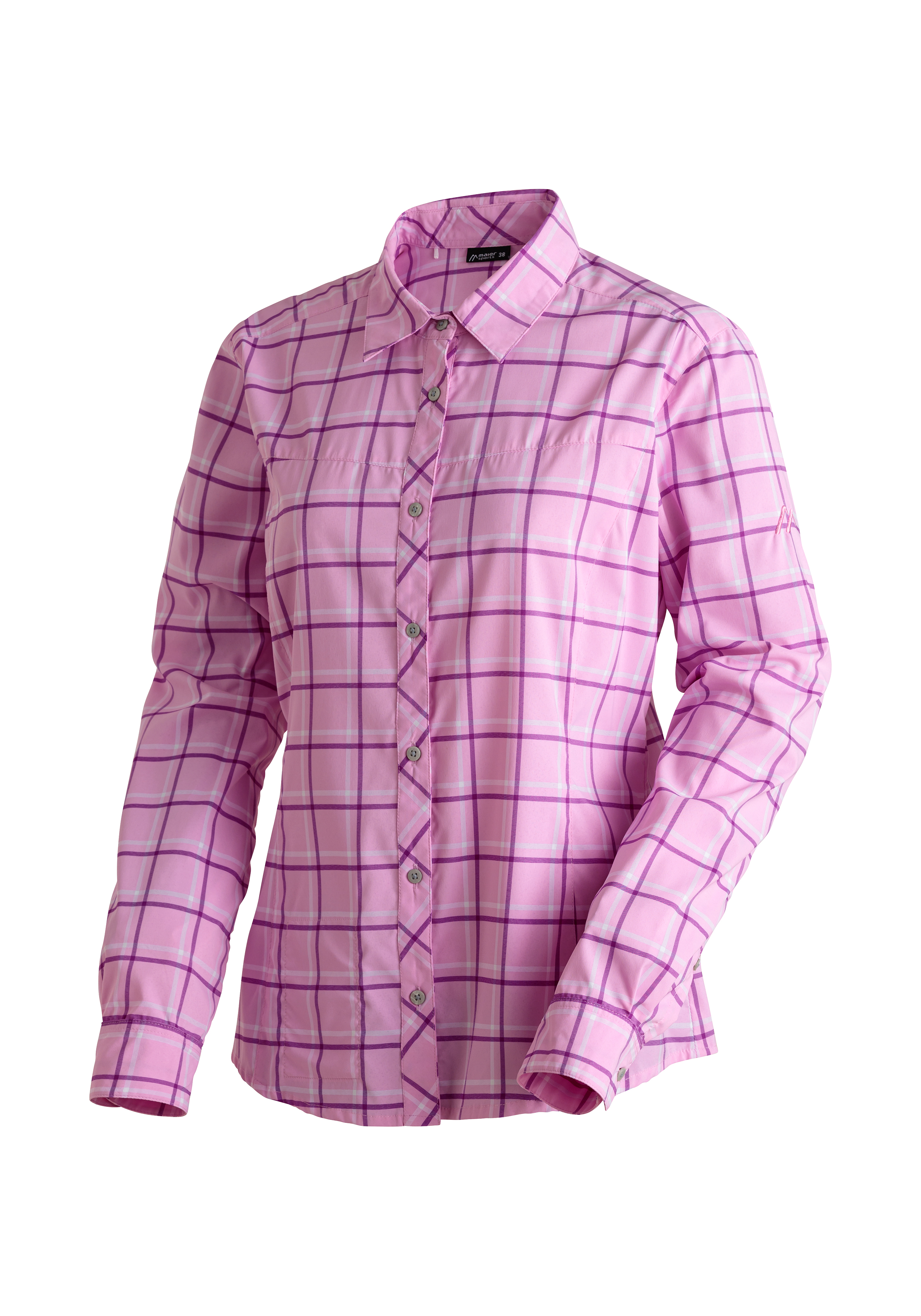 lilac check