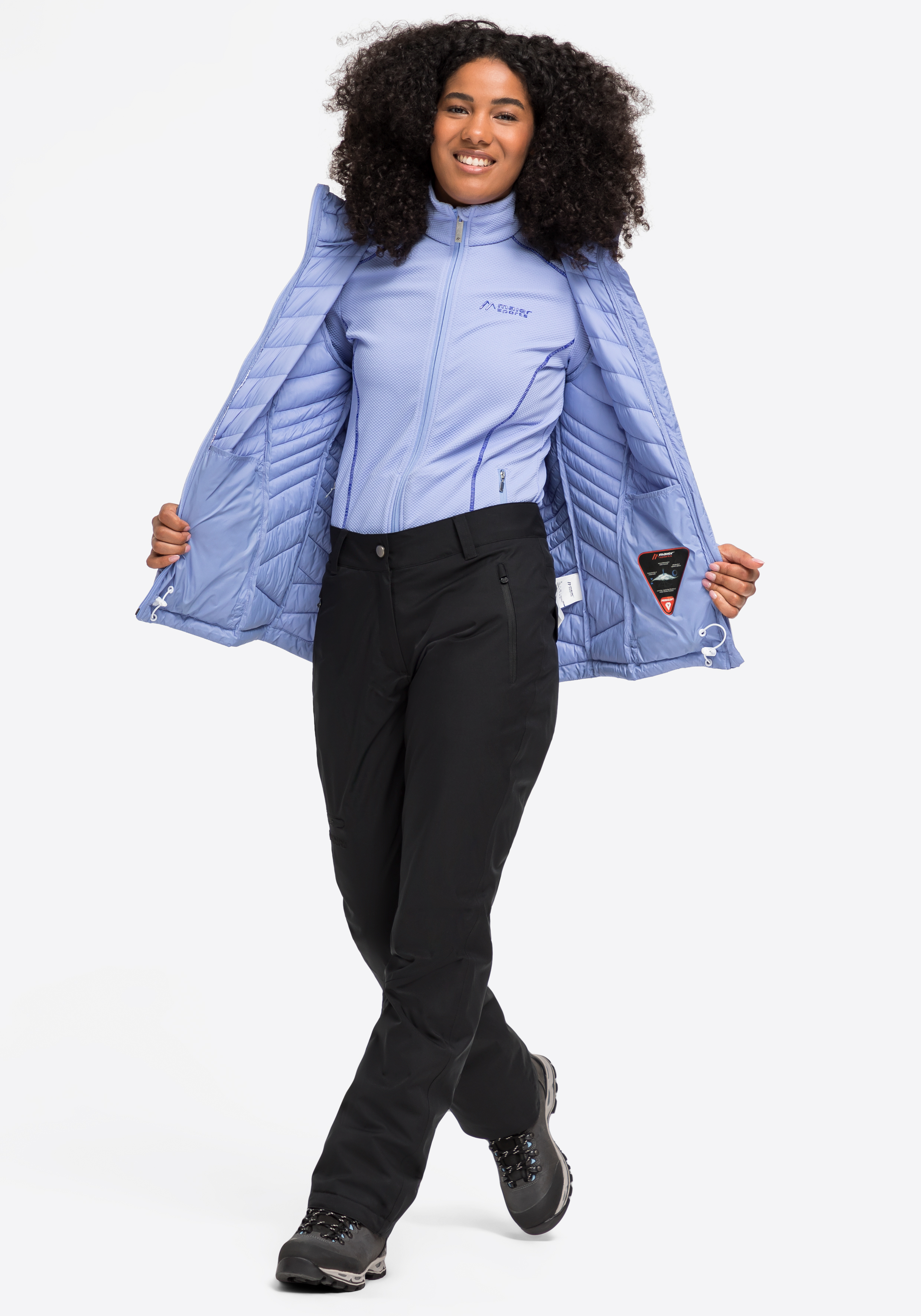 Mantel, Langarm, Jacke, Hosen, Person