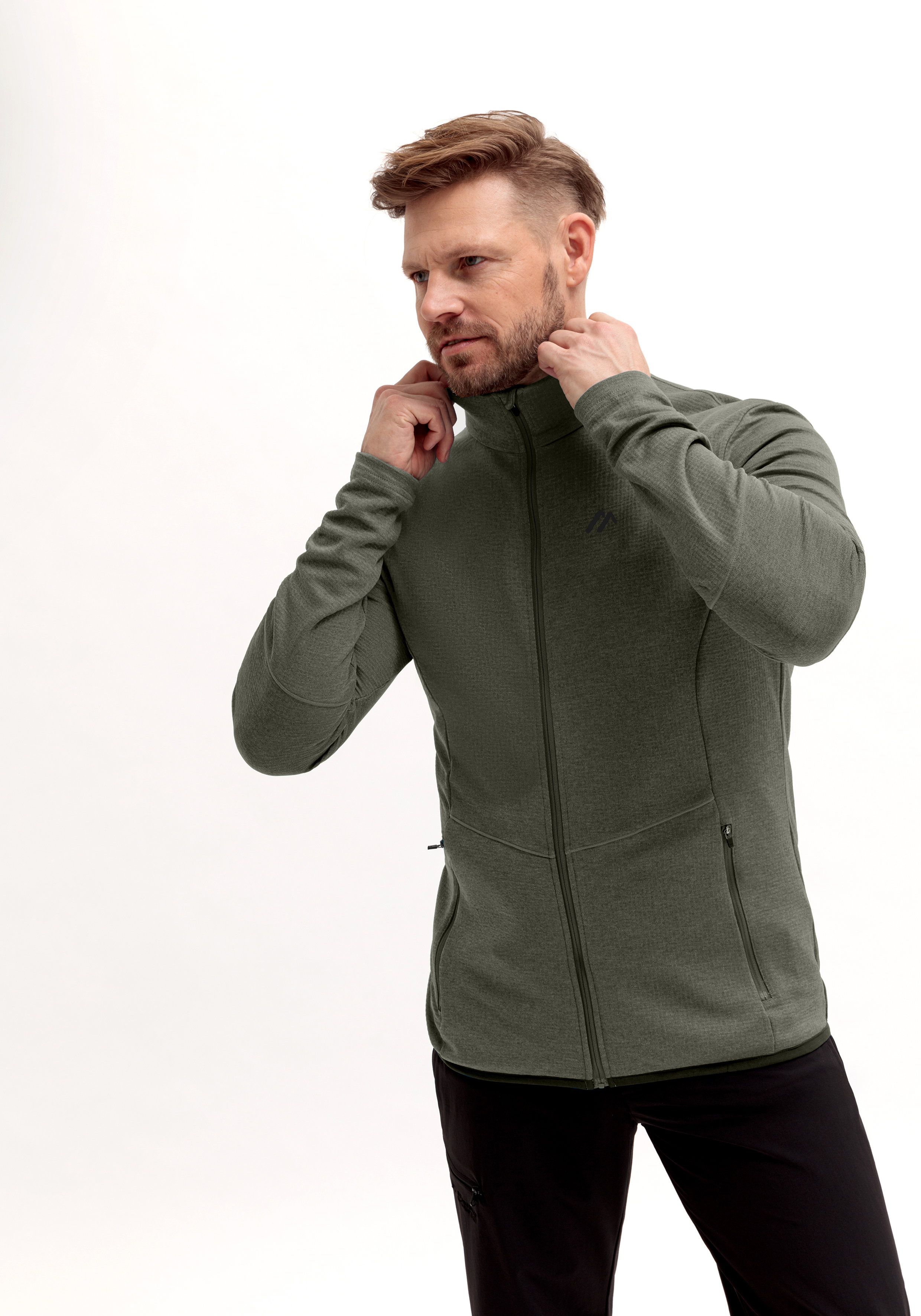 Sinaia M Langarm, Fleece, Pullover, Mann, Person, Langarm, Erwachsener, Männlich, Mann, Person