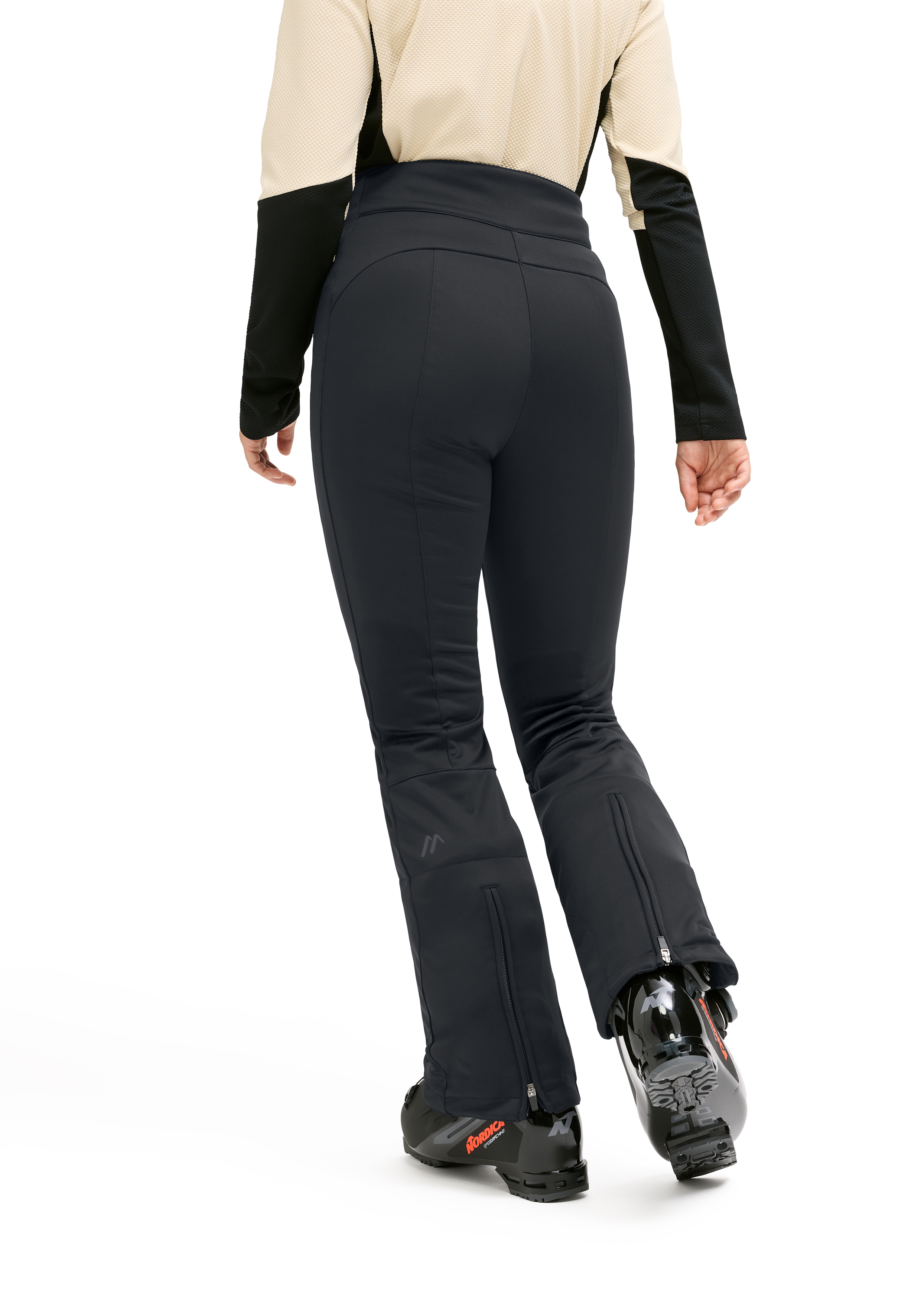 Hose, Skihose, Nachtanzhal, Zip-Details, G stripe