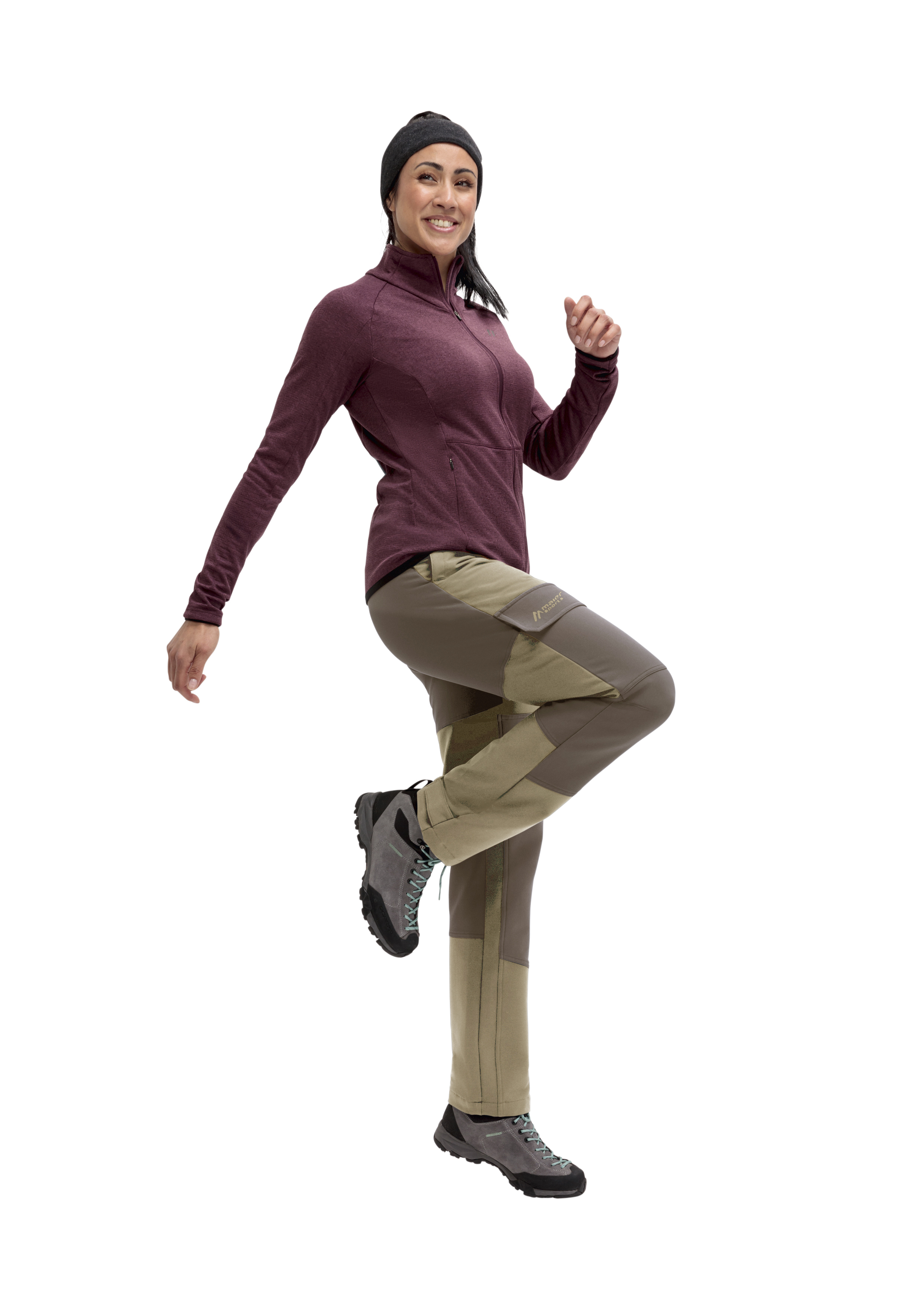 Fleeceflex W jacke, fleece, reithose, outdoorbekleidung, hiking boots