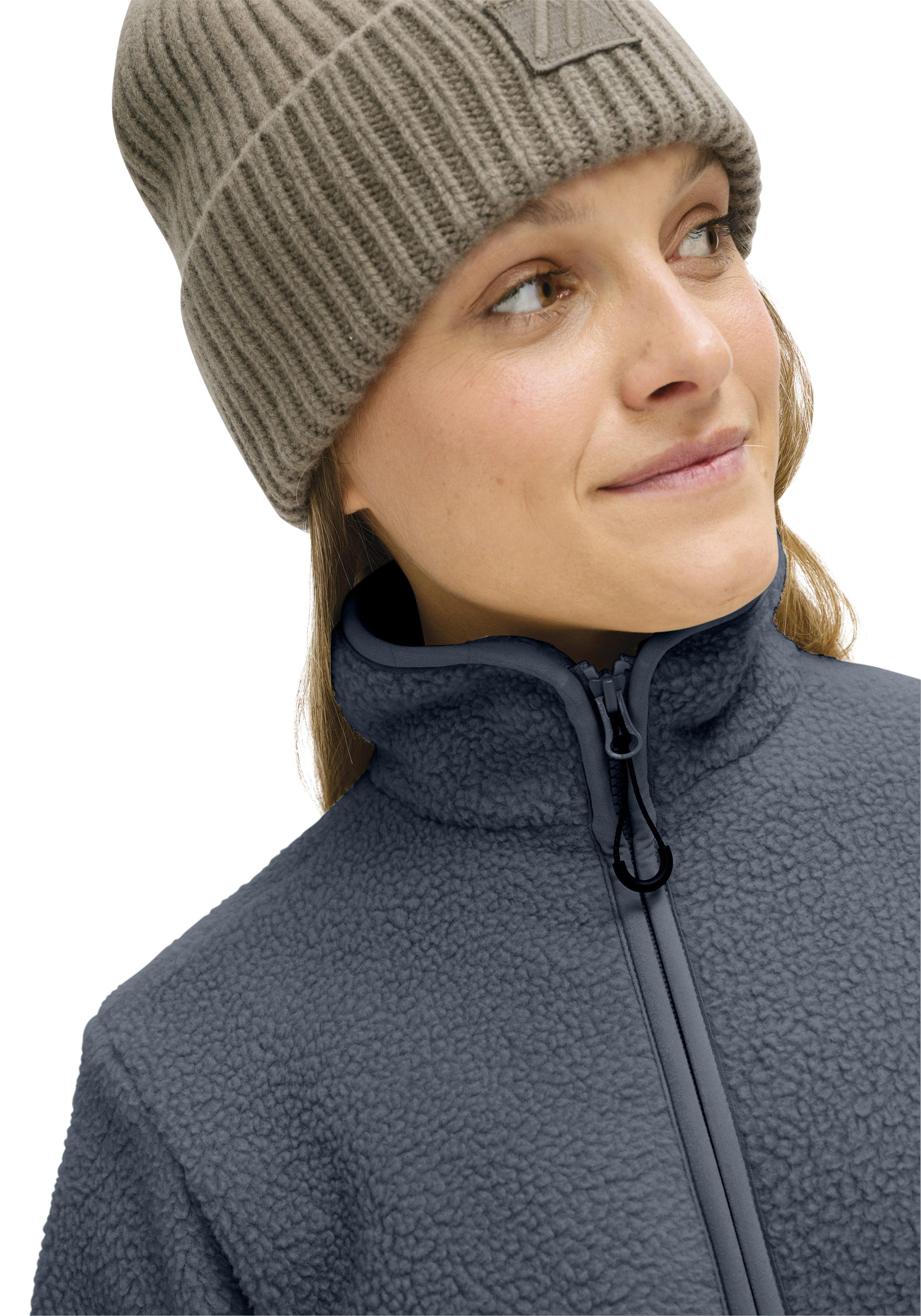 Fleece-Jacke, Zip-Jacke, Steppfleece, Beanie, Kapuzenlos?