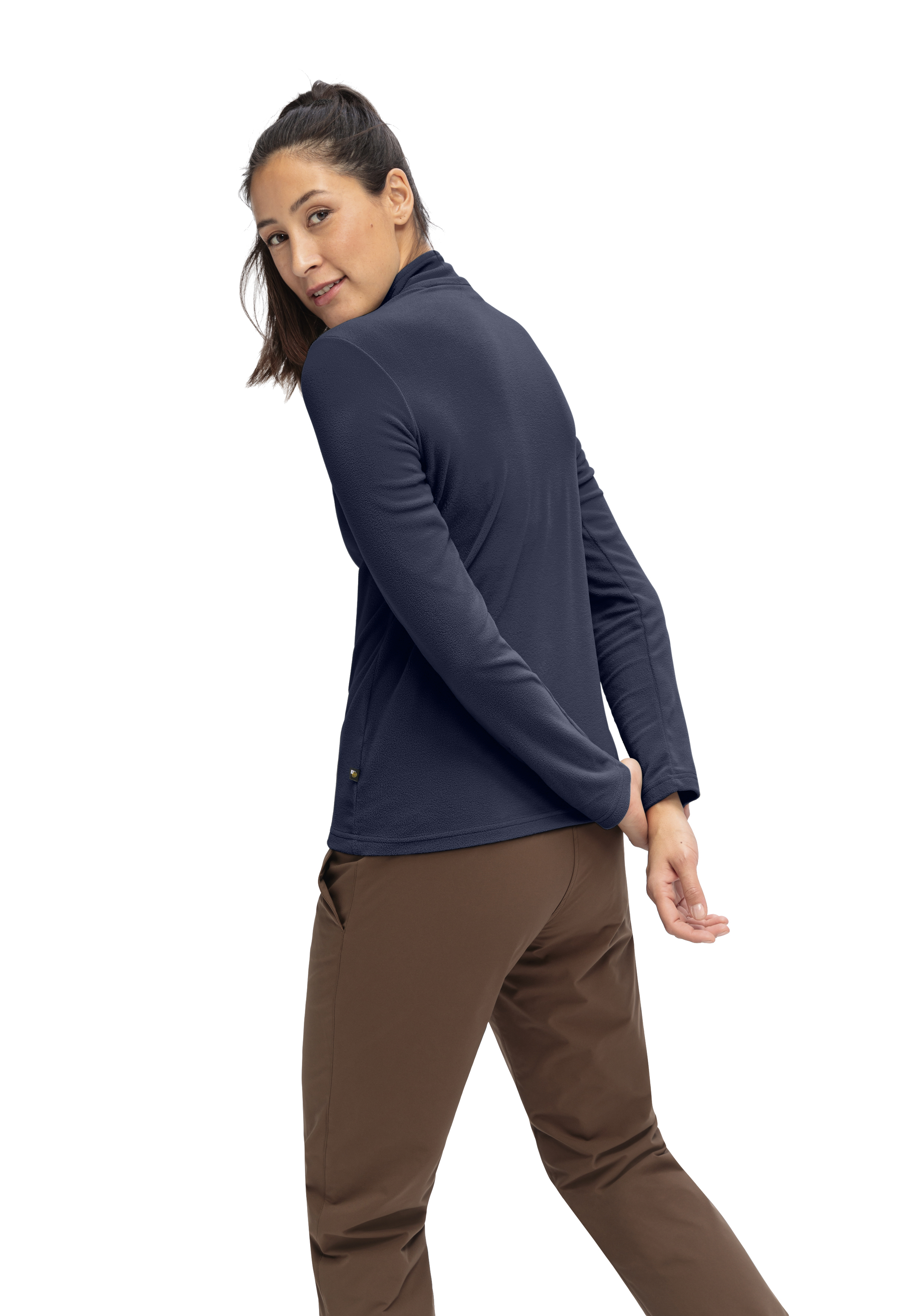 Denise HZ W Bekleidung, Langarm, Ärmel, Hosen, Person, Bekleidung, Langarm, Ärmel, Hosen, Person, Langarm, Ärmel, Hosen, Person, Jacke, langarmshirt, dunkelblau, hochkragen, sporthose?, langehosen