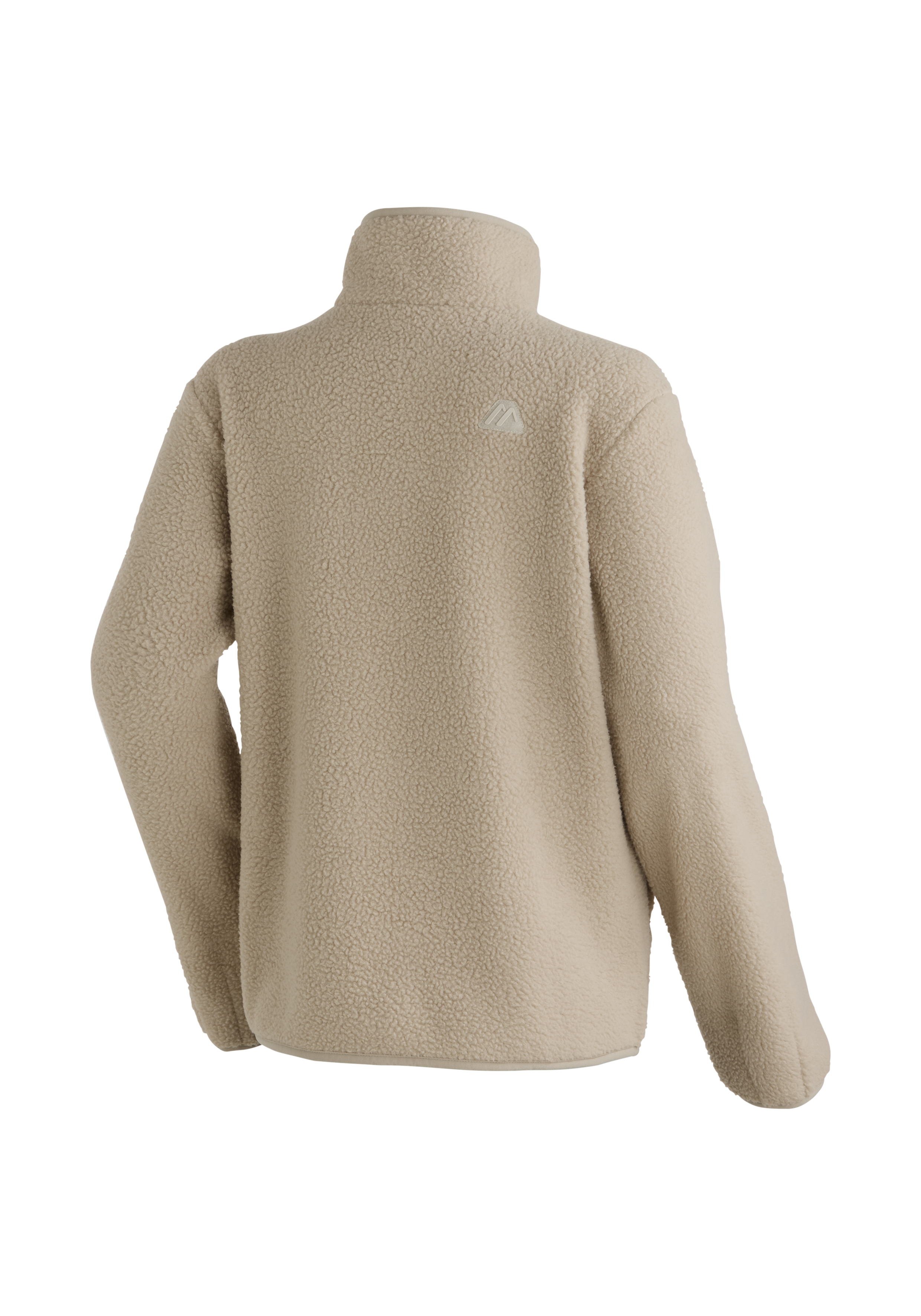Racka Plus W Fleecejacke, Sherpa, Beige, Hoher Kragen, Unisex