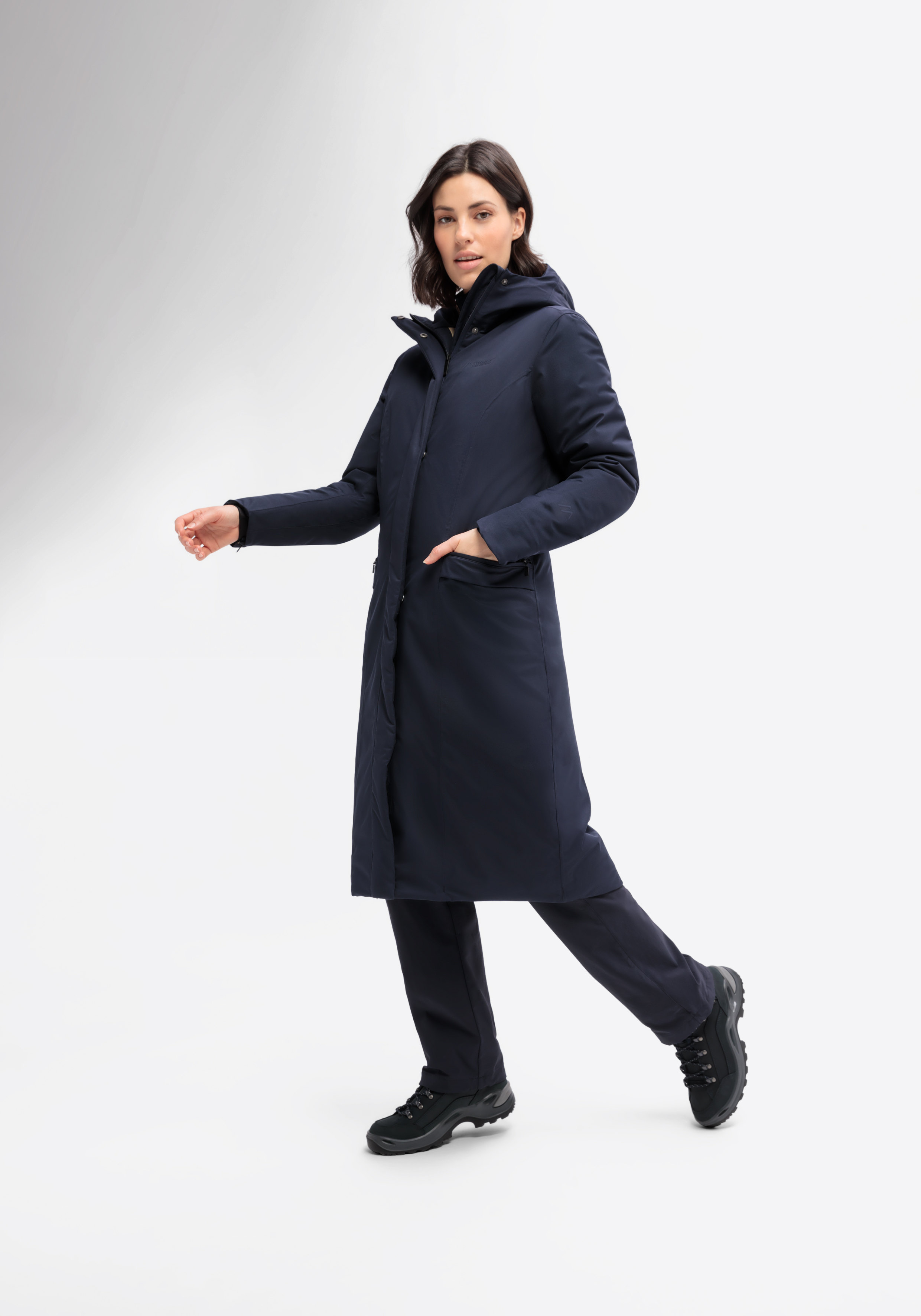 Mantel, Langarm, Person, Frau