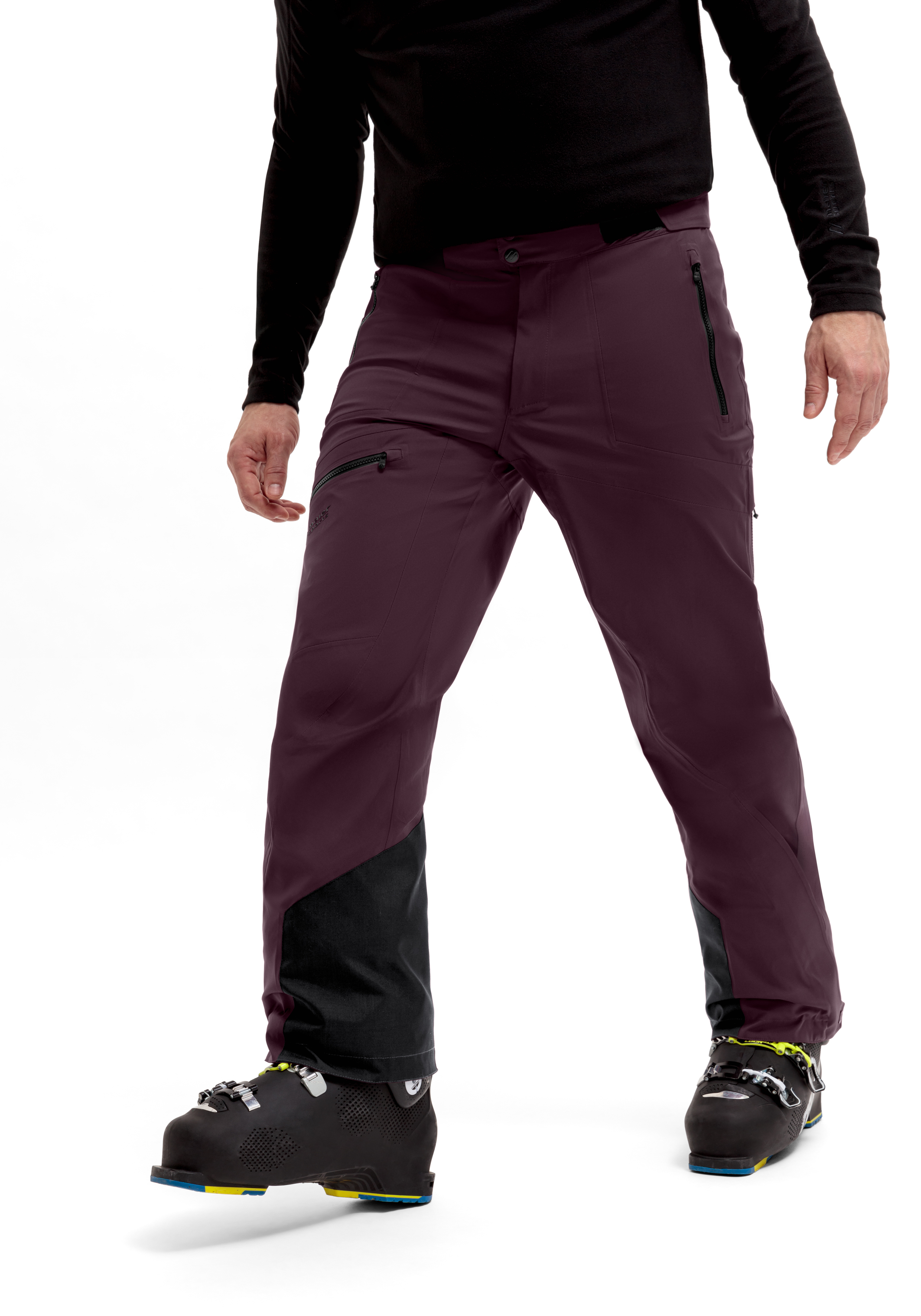 Liland P3 Pants M Hosen, Schuh, Erwachsener, Mann, Person, Hose, Hose mit Reißverschlüssen, Outdoor-Hose, Farbton: Lila, Gamaschenähnliche Verstärkung