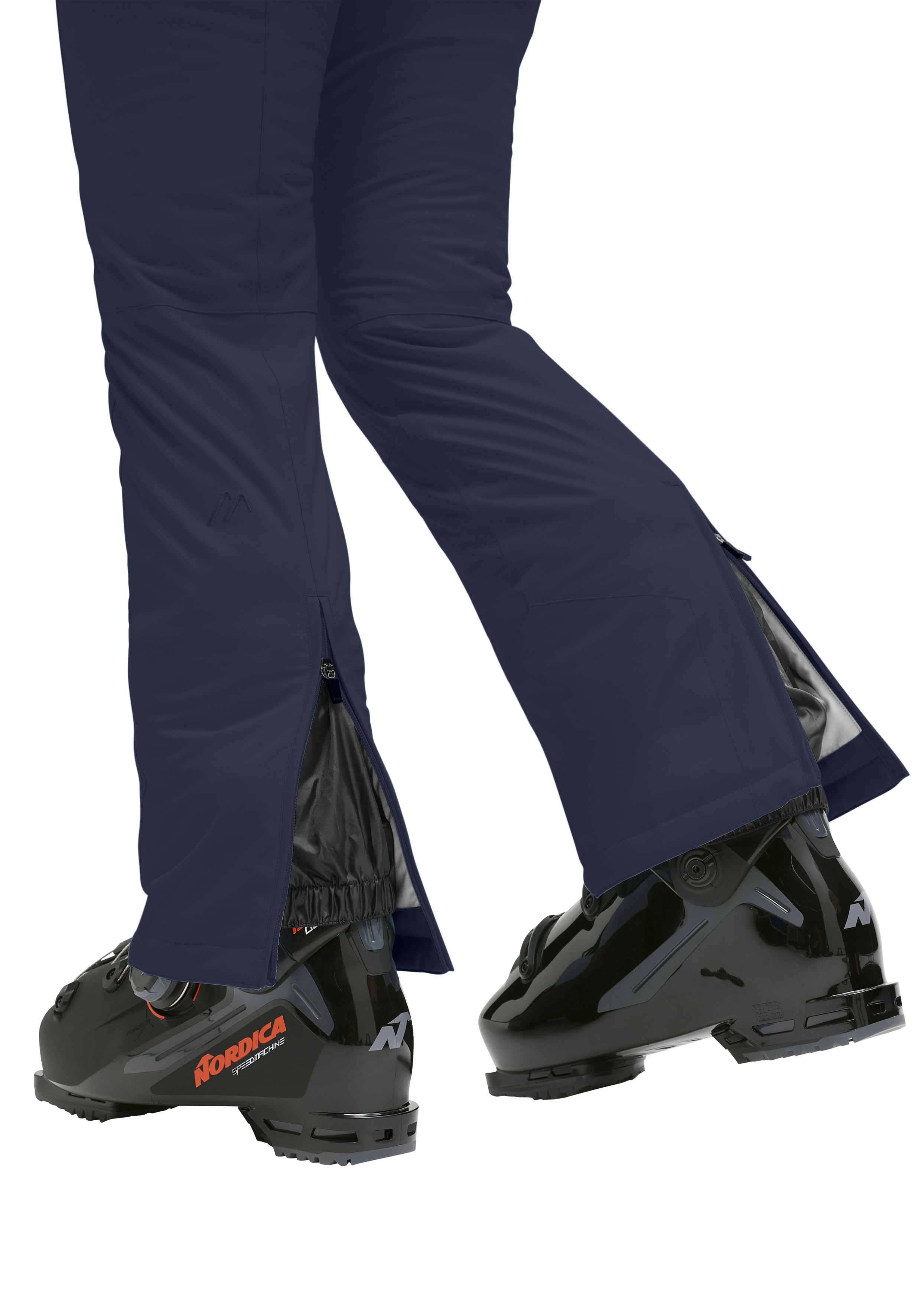 Vroni slim 2.1 ski pants, wasserdicht, Reißverschlussbelüftung, Seitenschlitze, Schuhkompatibel