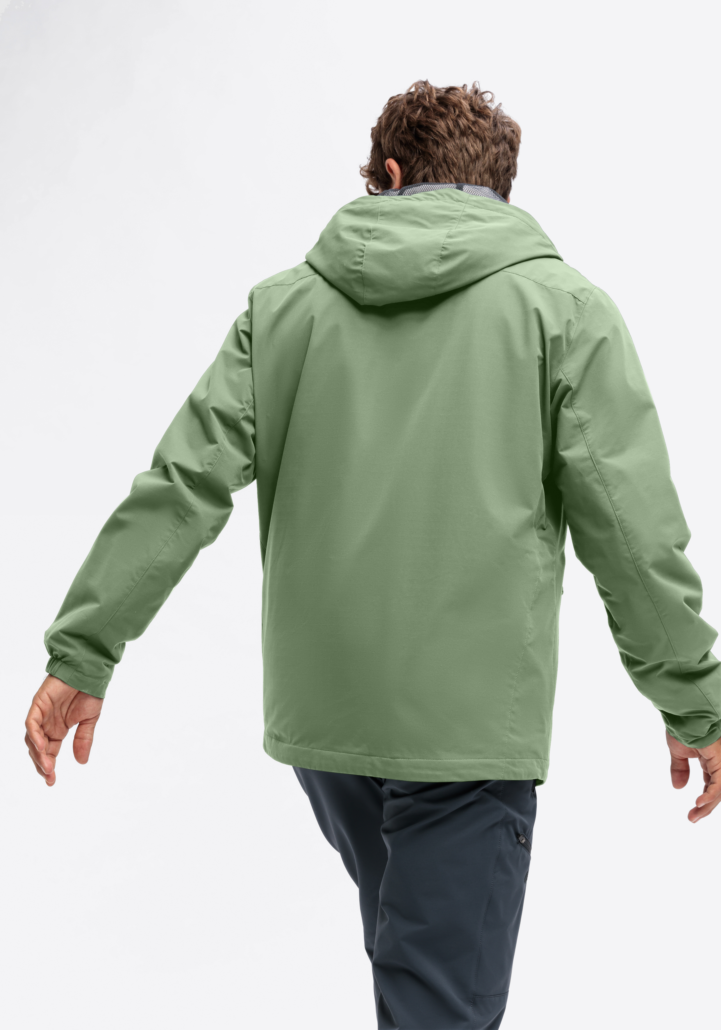 Mantel, Jacke, Kapuze, Kapuzenpulli, Person