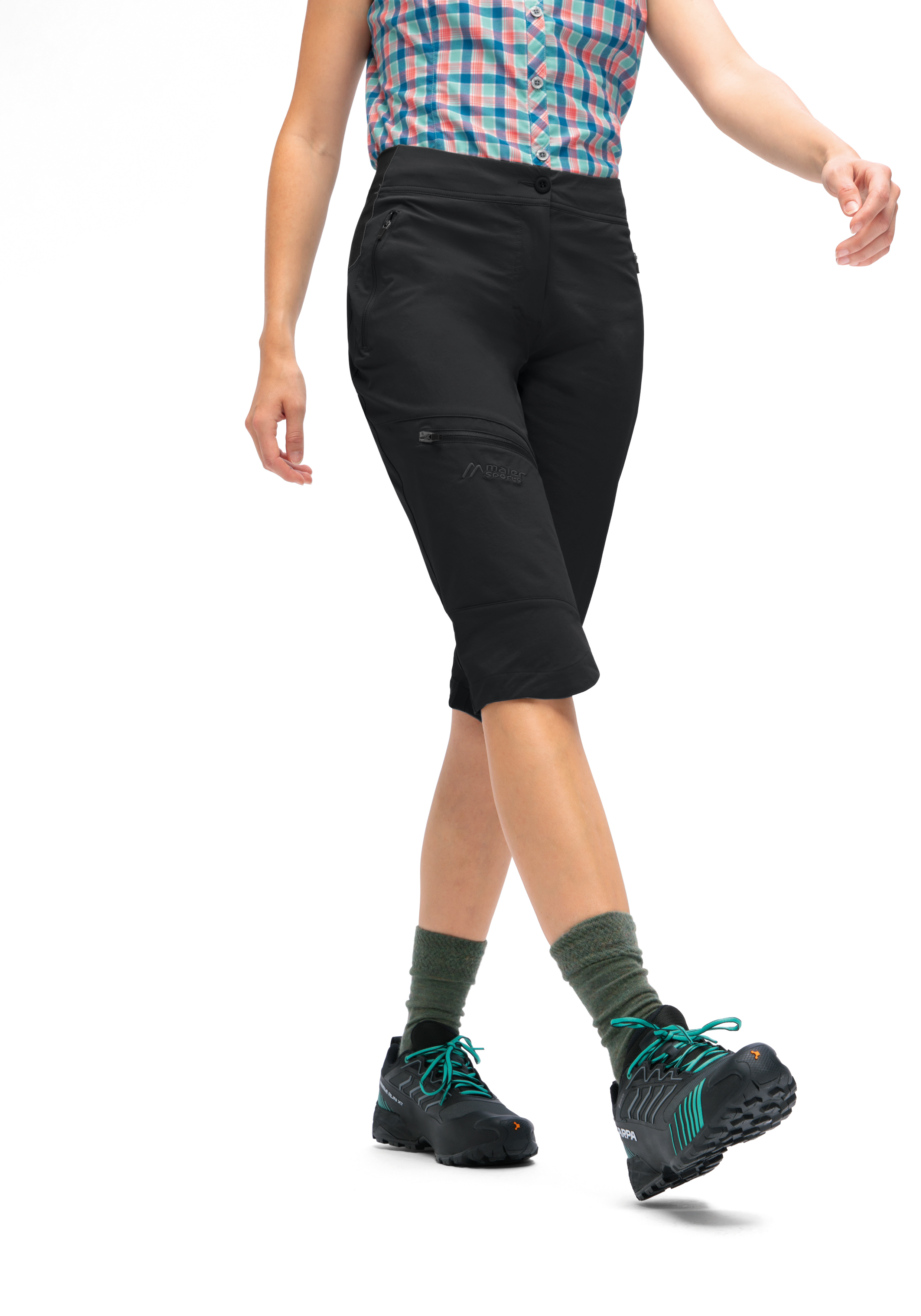 Inara slim Capri Vario Kurze Hose, Schuh, Sneaker, Person, Hosen, Kurze Hose, Schuh, Hosen, Person, Turnschuh