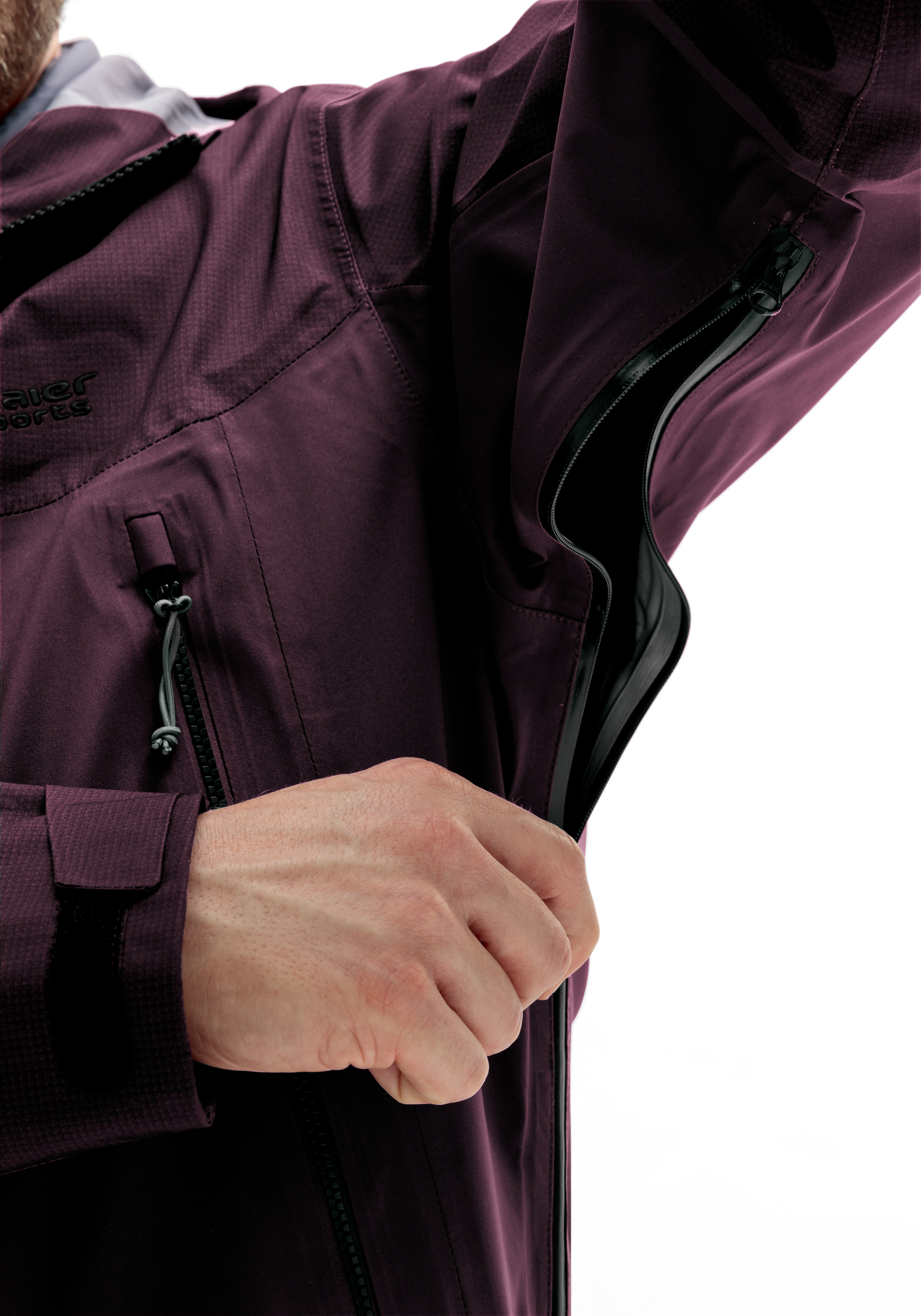 Marsicano 3lg Mantel, Jacke, Langarm, Person, Finger, Mantel, Jacke, Langarm, Person, Vlies