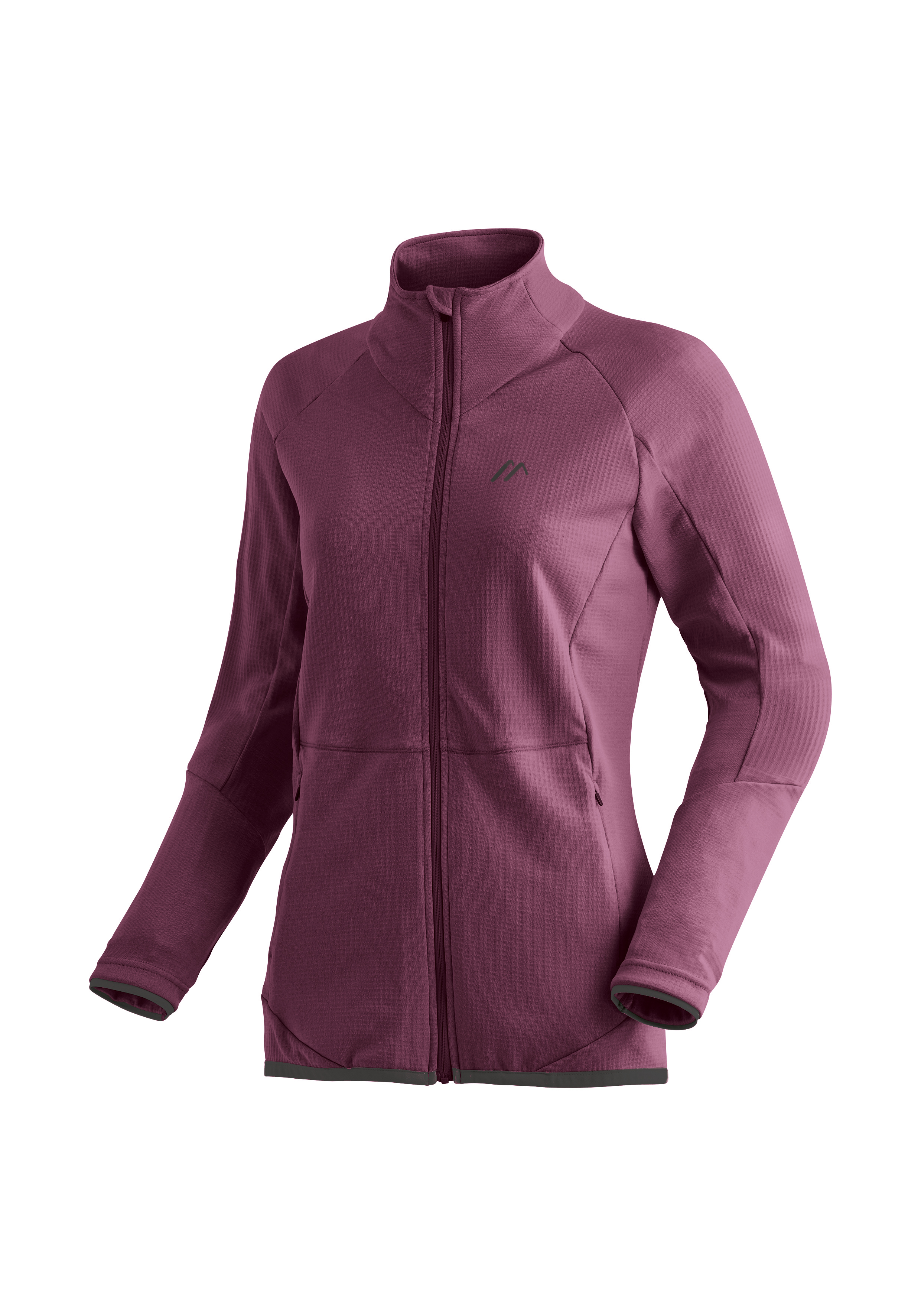 Sinaia W Bekleidung, Mantel, Jacke, Fleece, Langer Ärmel, Jacke, Fleece, Reissverschluss, Rosa, Langarm
