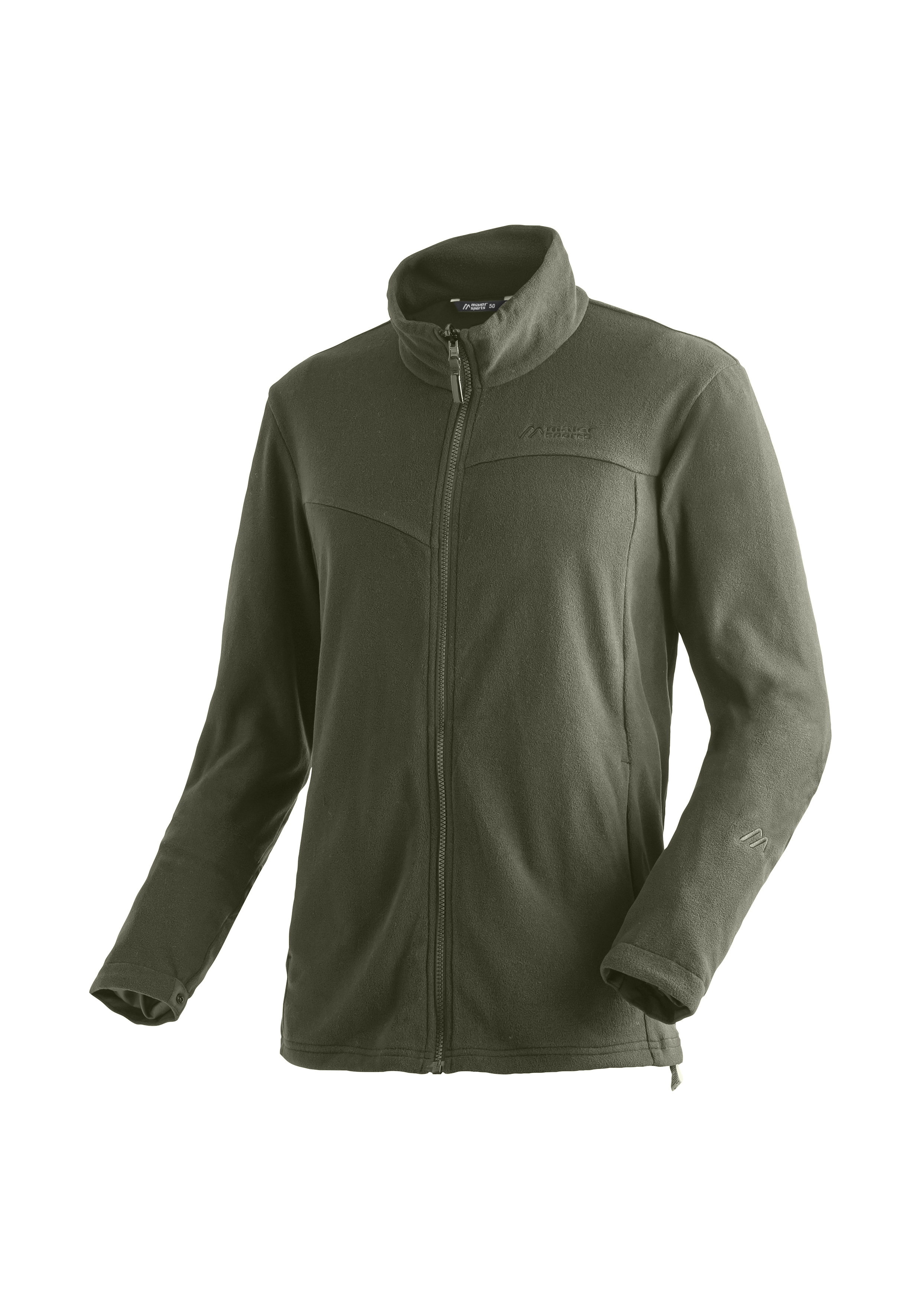 Metor 3in1 M Fleecejacke, Zweiteiliger Reißverschluss, Kragen, Olivgrün, Langarm